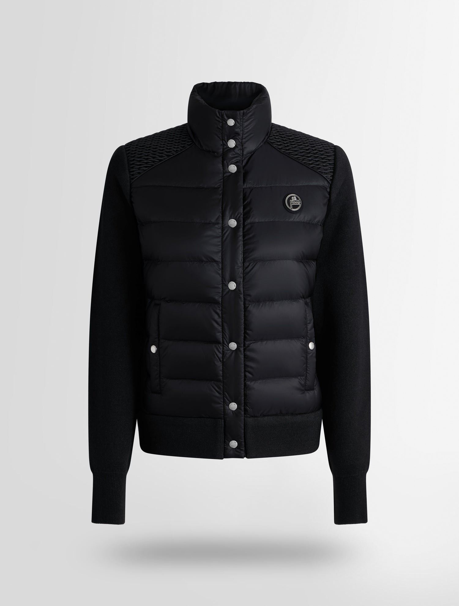 Doudoune acarim col montant coupe ajustée FUSALP Noir