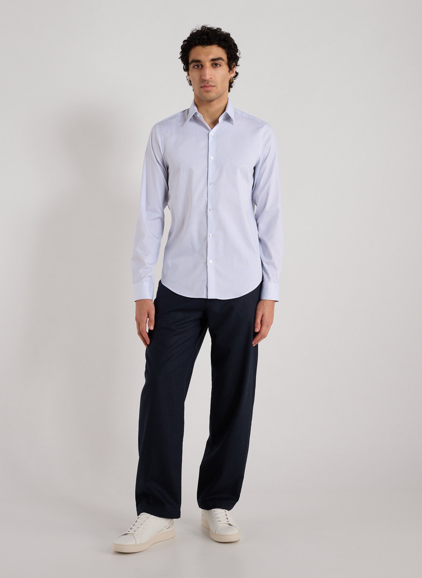 Straight trousers Fairport in mixed wool CLOSED Blue