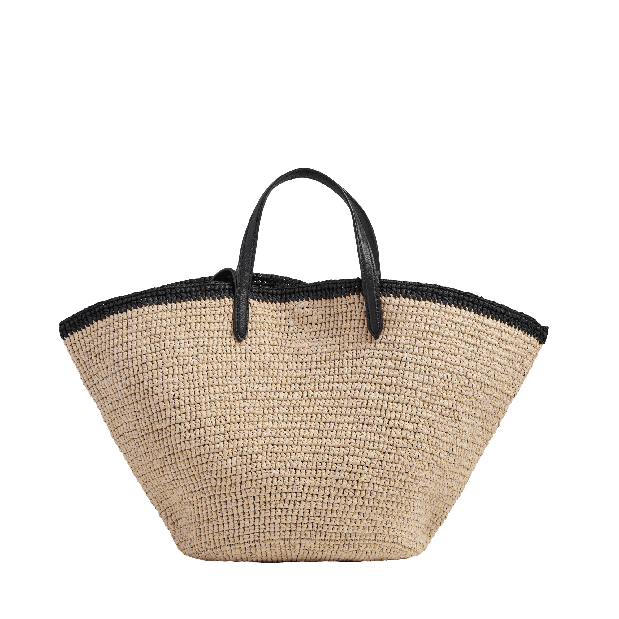 Tote bag summer mania large by lancel in polycarbonate and leather LANCEL Black