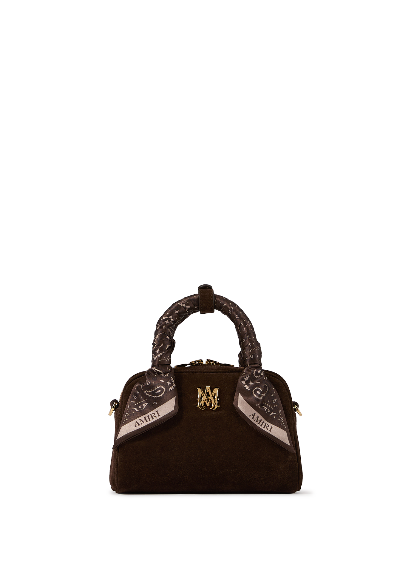 Sac à main en cuir suédé AMIRI Multicolore