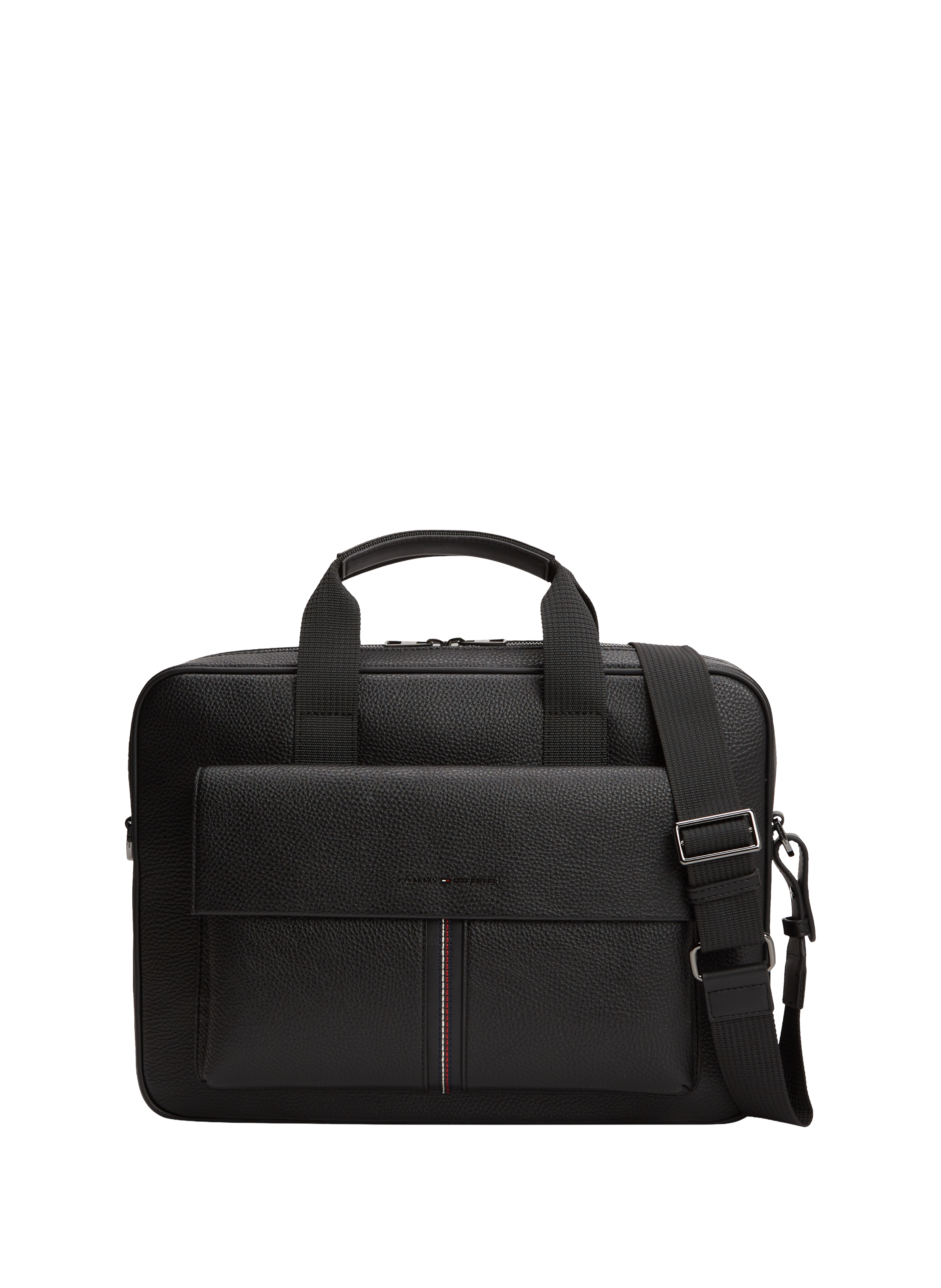 TH Central laptop bag TOMMY HILFIGER Black