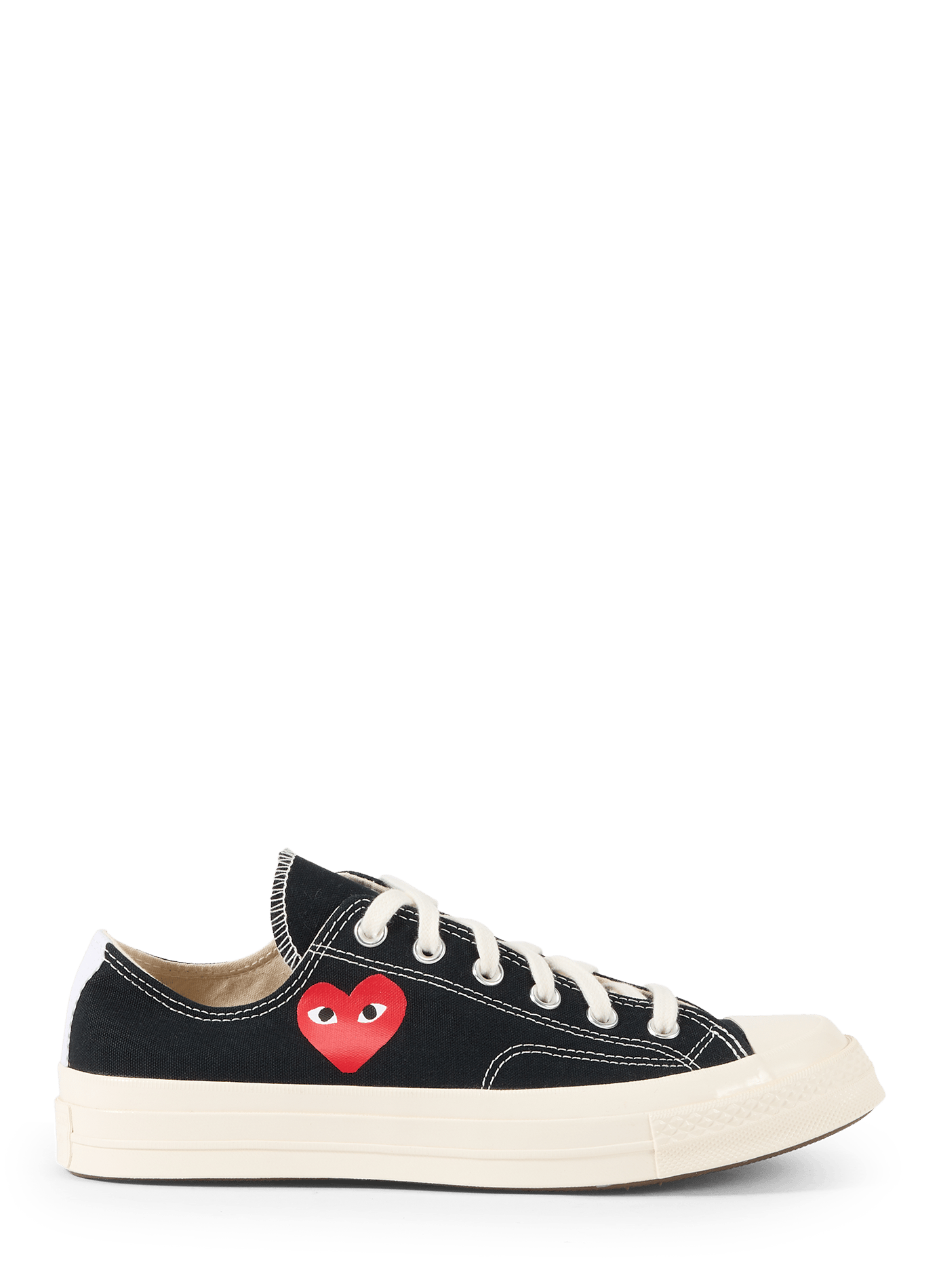 Baskets Chuck All Stars Single Heart en coton COMME DES GARCONS PLAY Noir