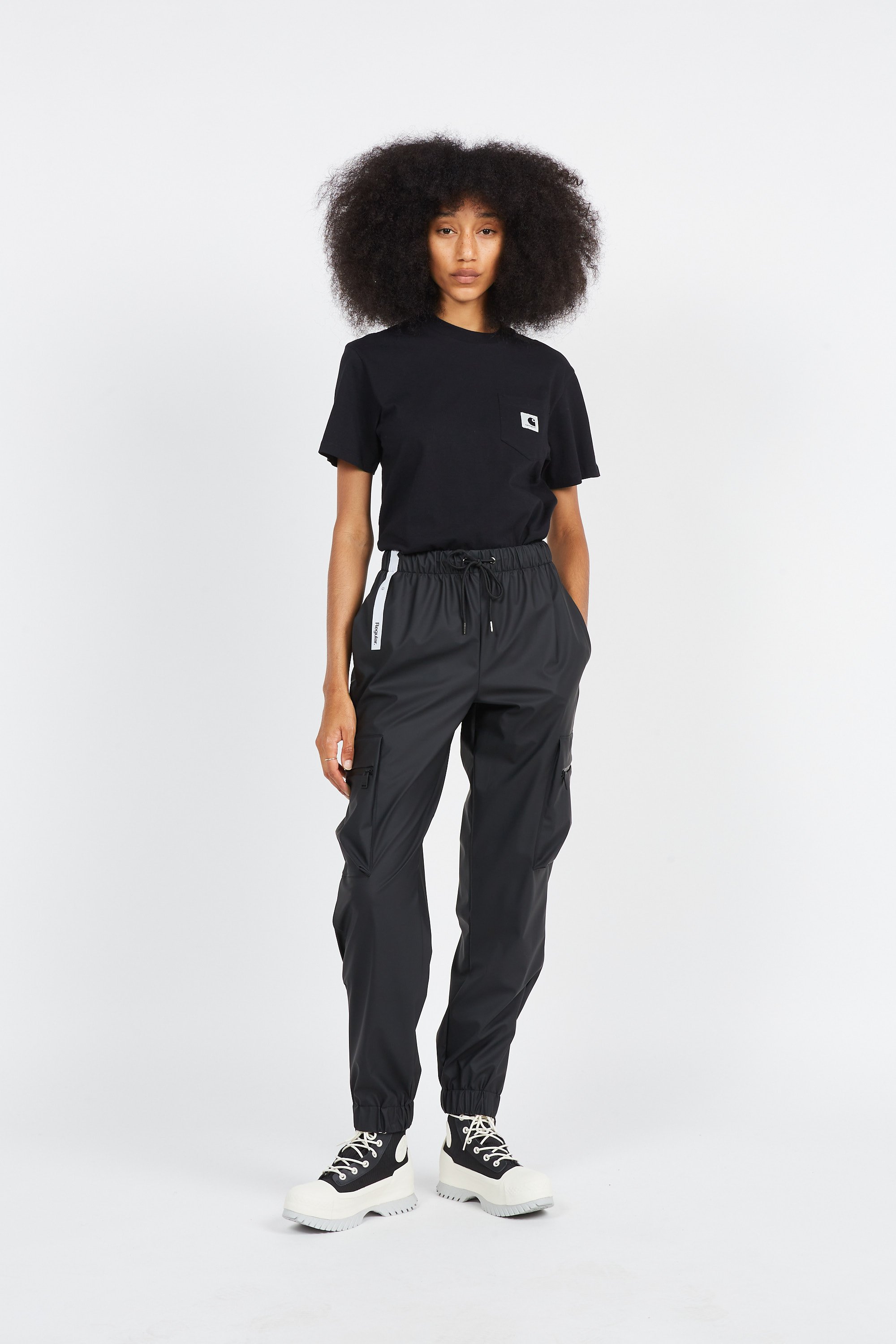 T-shirt w' s/s pocket t-shirt CARHARTT WIP Noir