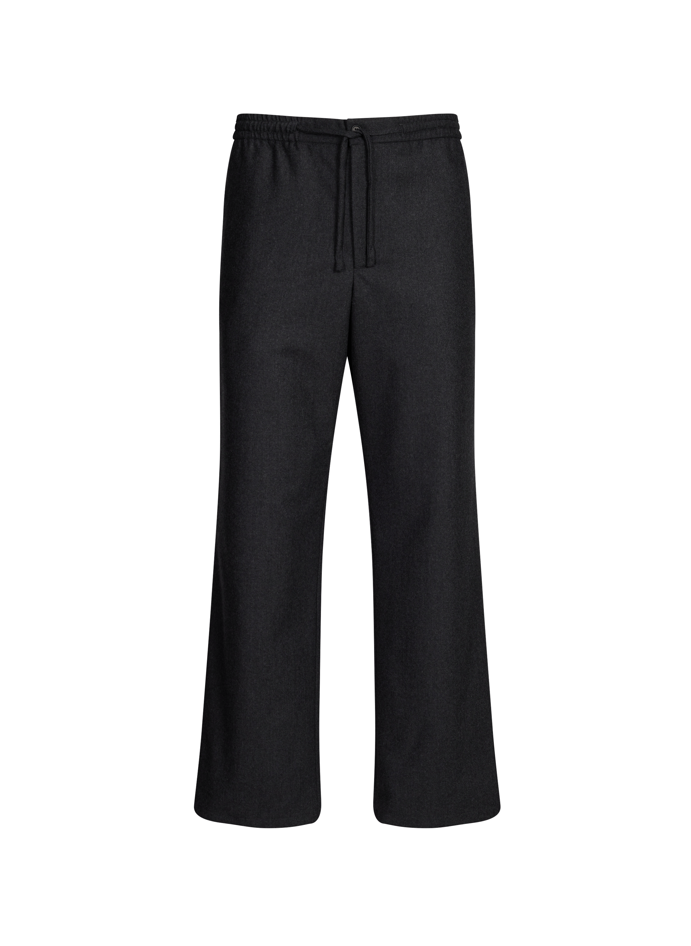 Rechte broek Iela van wol  Anthracite