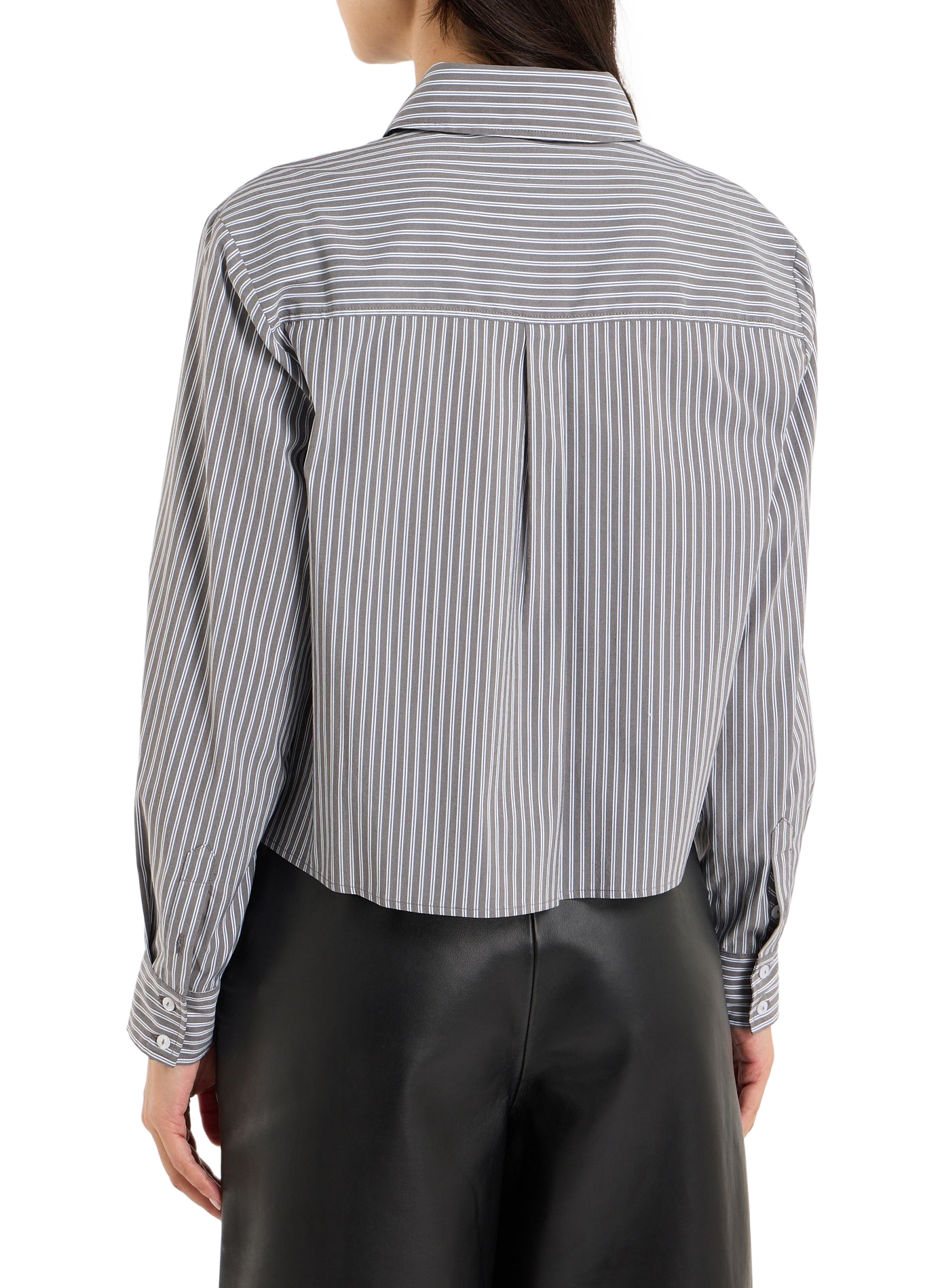 Shirt with classic collar in blended cotton | Multicolour SAISON 1865 Women