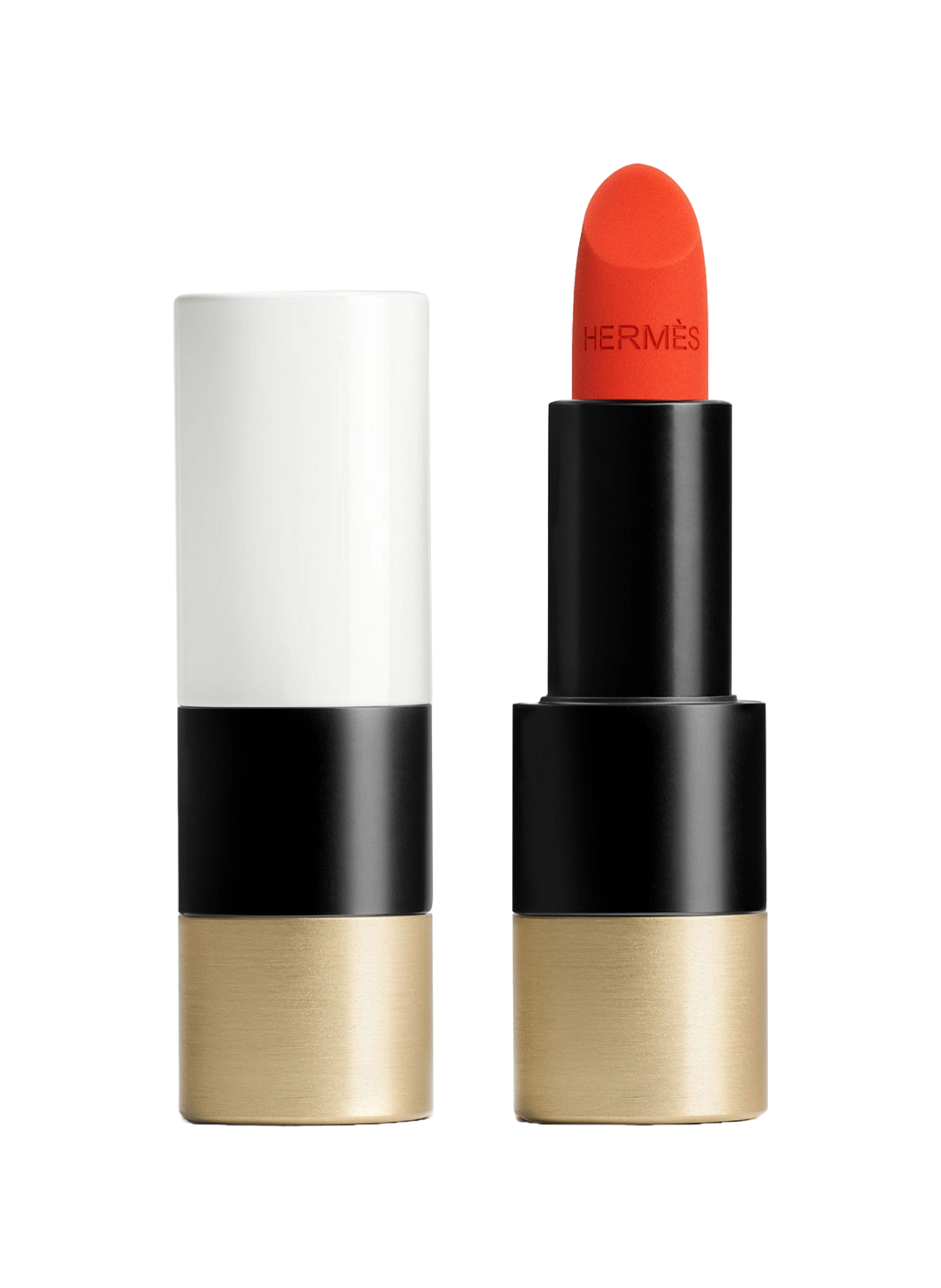 Rouge Hermès, Rouge à lèvres mat HERMÈS 53 - rouge orange