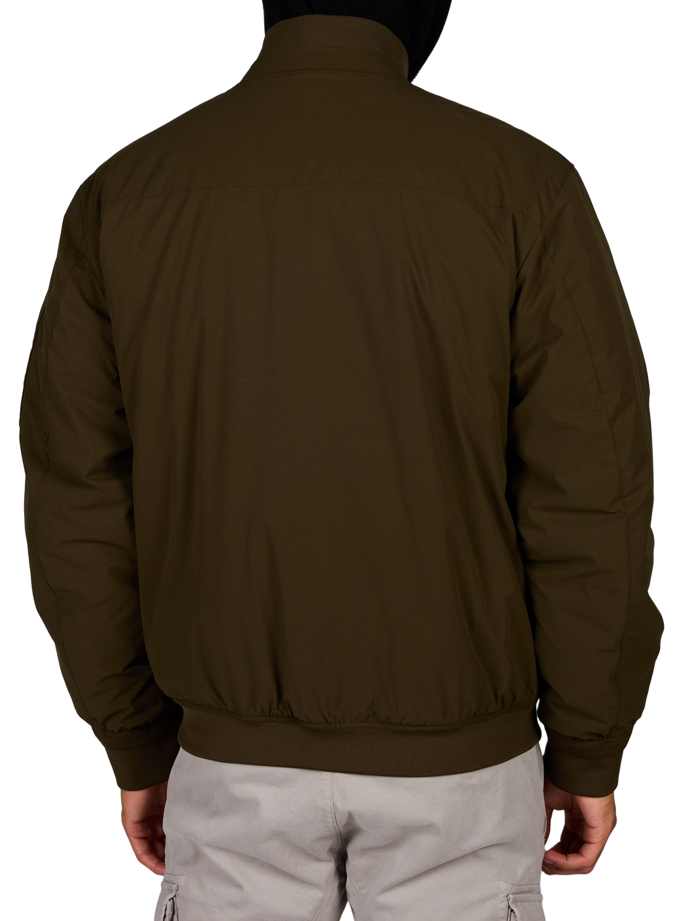 Blouson uni manches longues à col montant  CP COMPANY Kaki