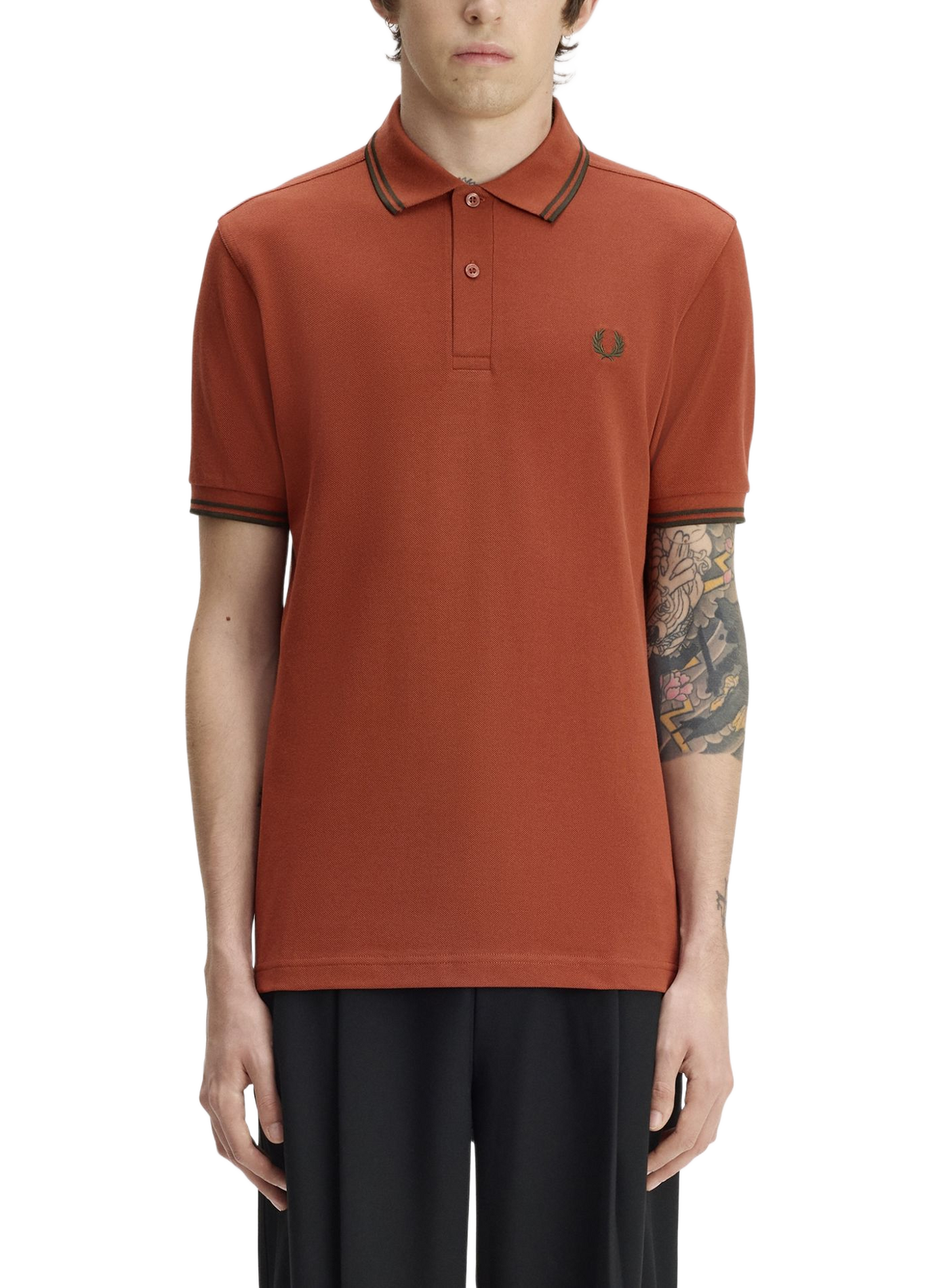 Piqué-Baumwollpolo | Orange FRED PERRY Herren