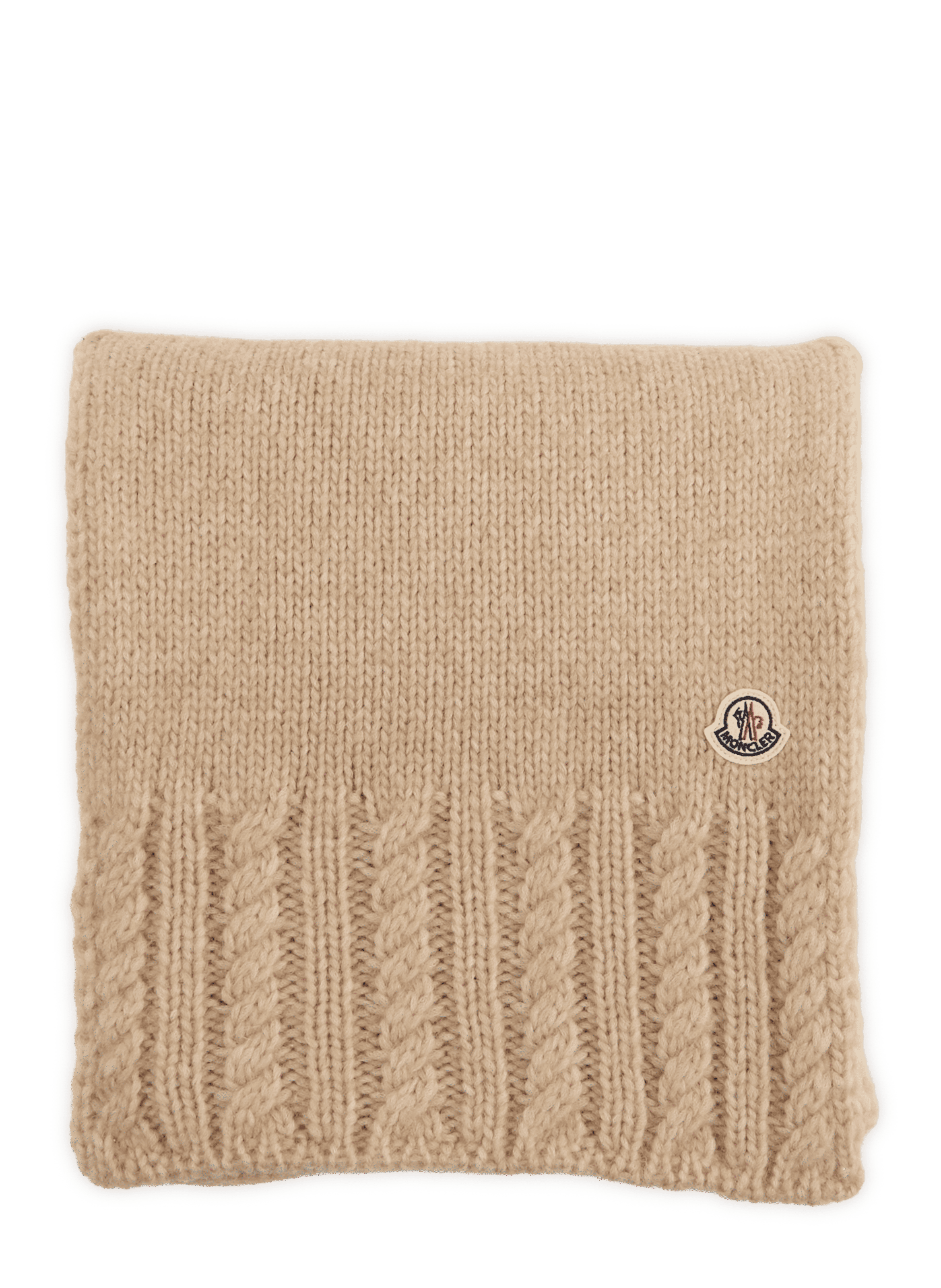 Alpakamischungsschal MONCLER Beige