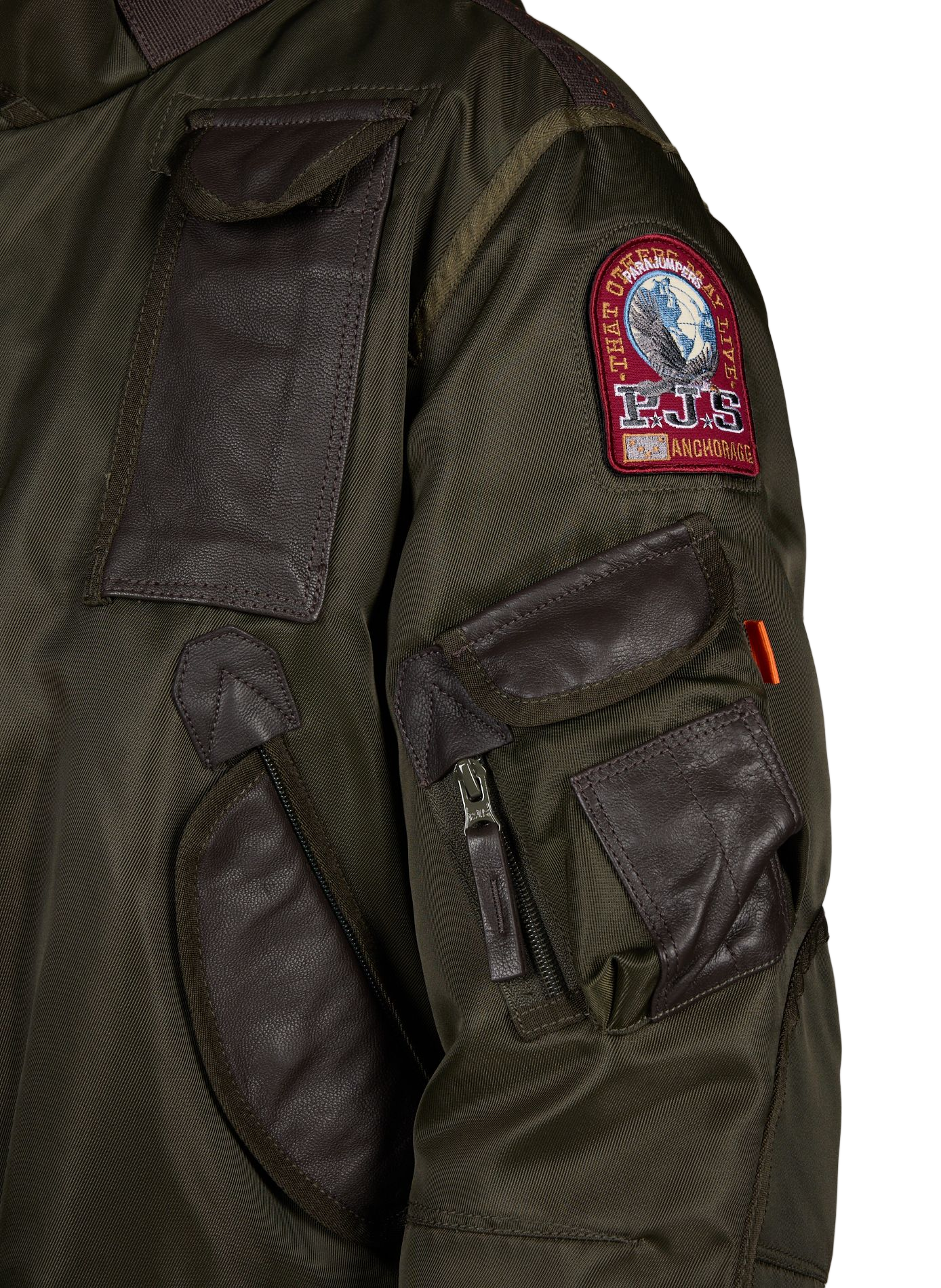 Parka Gobi met capuchon PARAJUMPERS Kaki