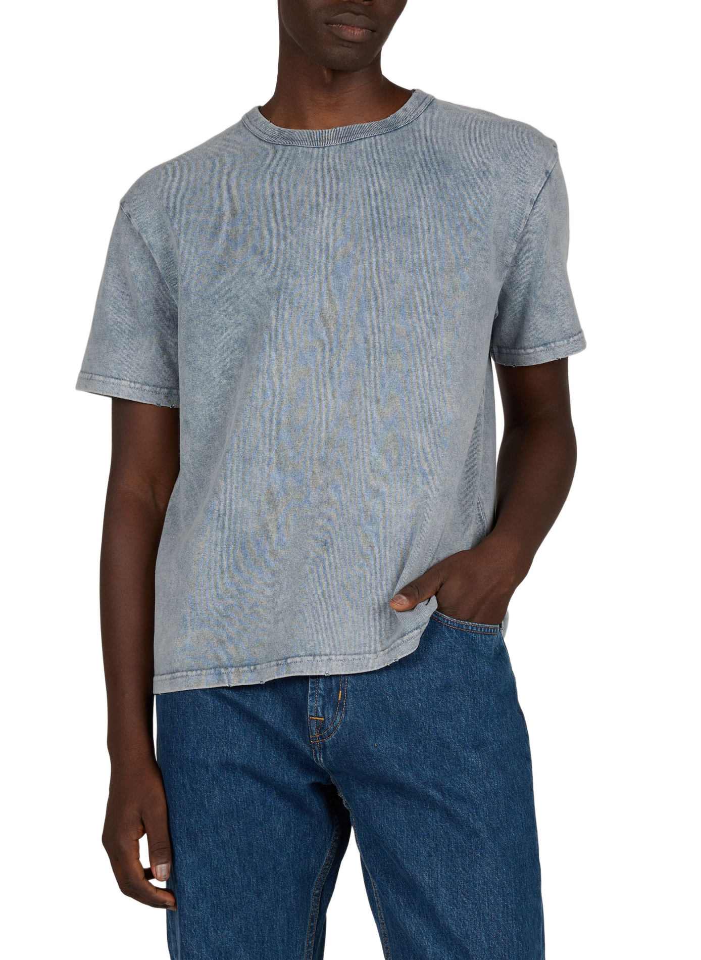 Straight-fit cotton T-shirt BELLEROSE Black