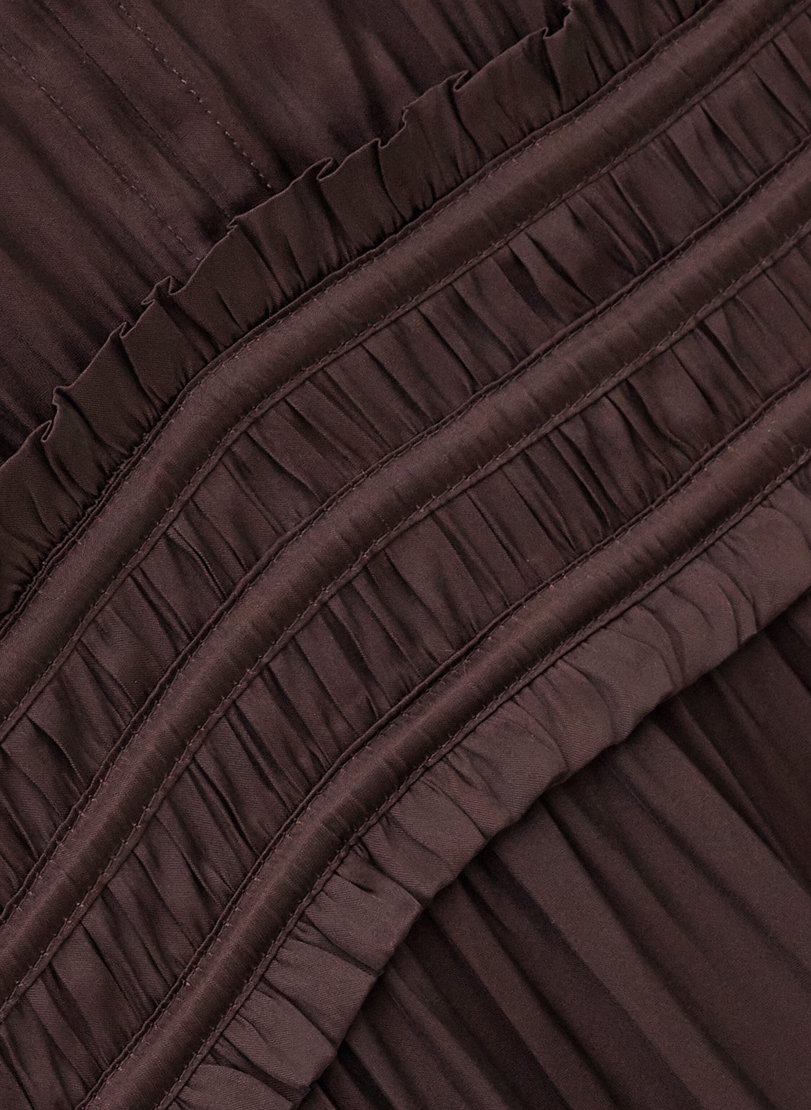 Robe plissée col v cleli | Violet BA&SH Femme