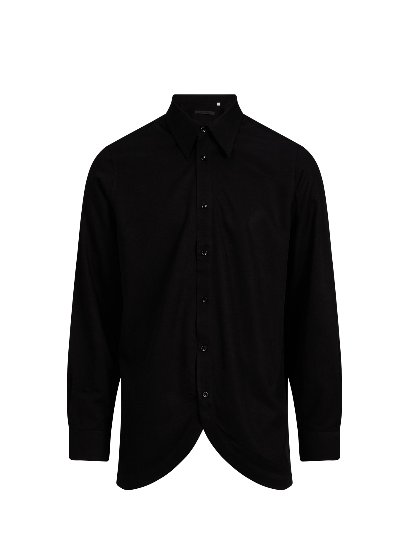 Straight classic collar shirt SEAN SUEN Black