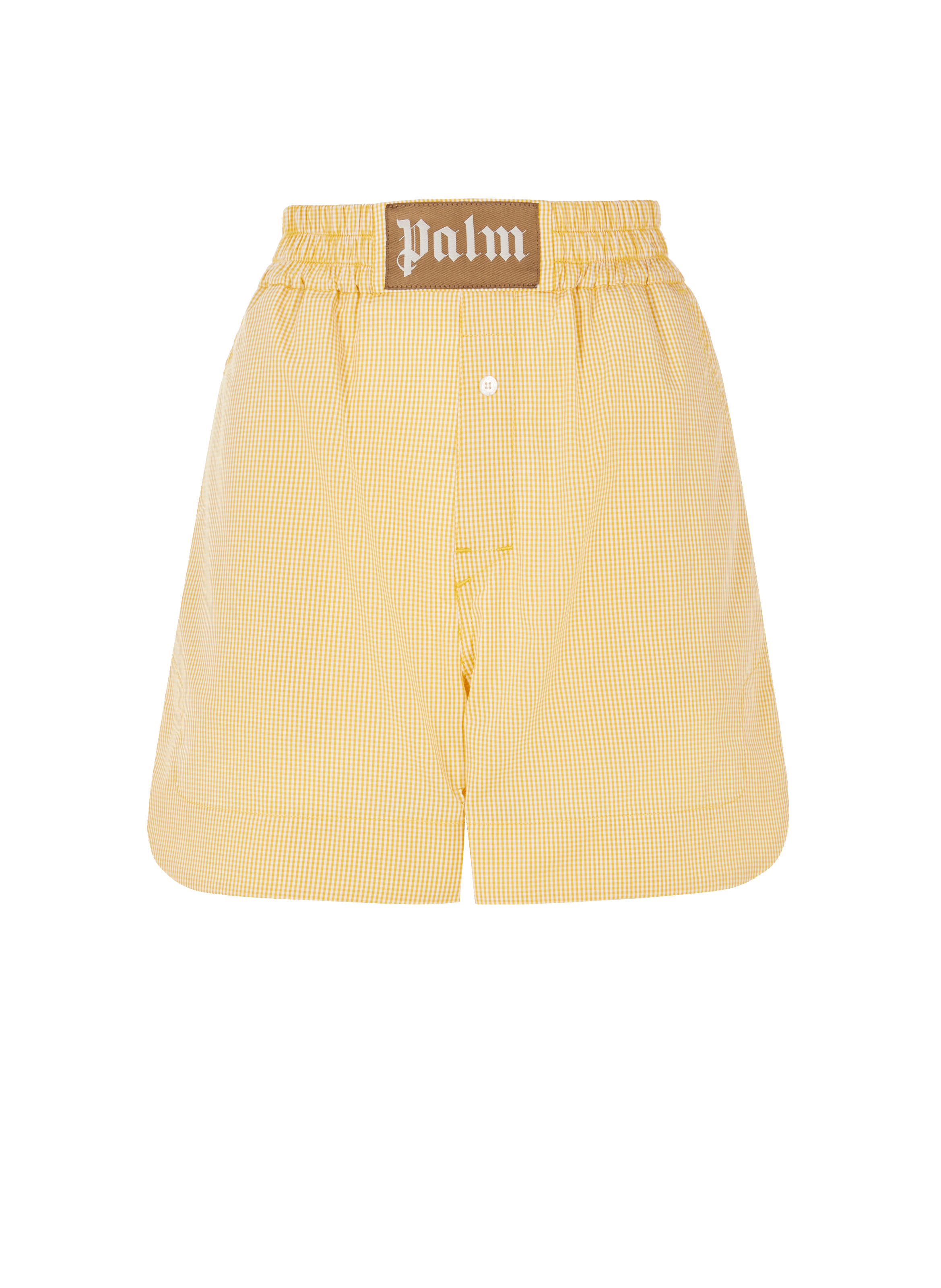 Short à Vichy en coton