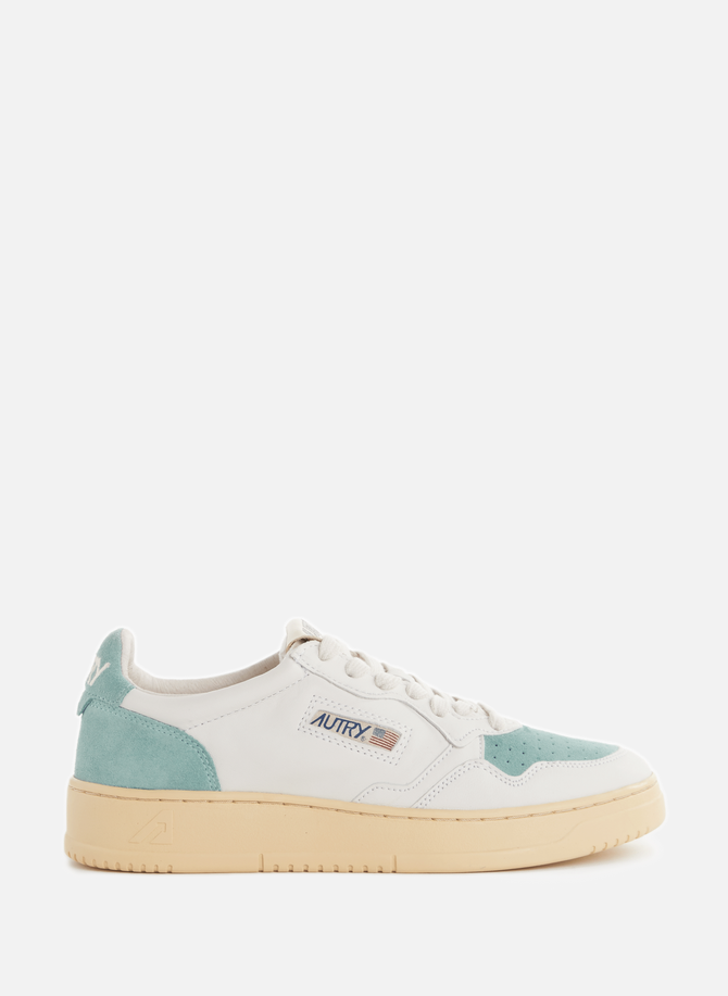 AUTRY low-top suede leather sneakers