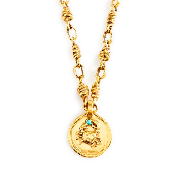 Collier astro Cancer Talisman