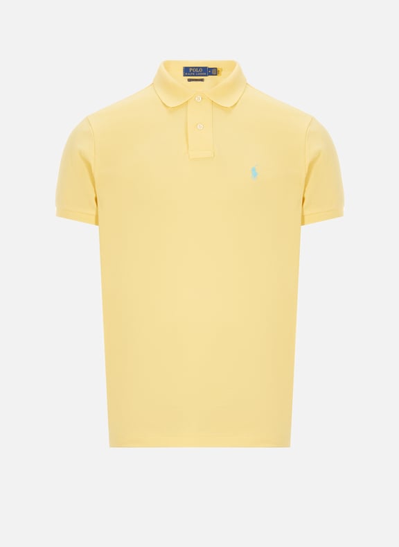 Cotton piqué polo shirt Yellow by POLO RALPH LAUREN POLO RALPH LAUREN Cotton piqué polo shirt Yellow