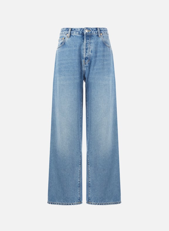 High-waisted cotton jeans Blue by BELLEROSE BELLEROSE High-waisted cotton jeans Blue