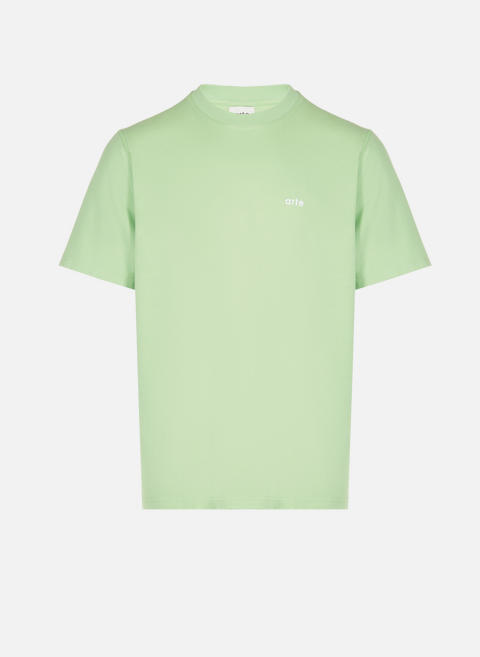 T-shirt Circle Runner en coton VertARTE ANTWERP 