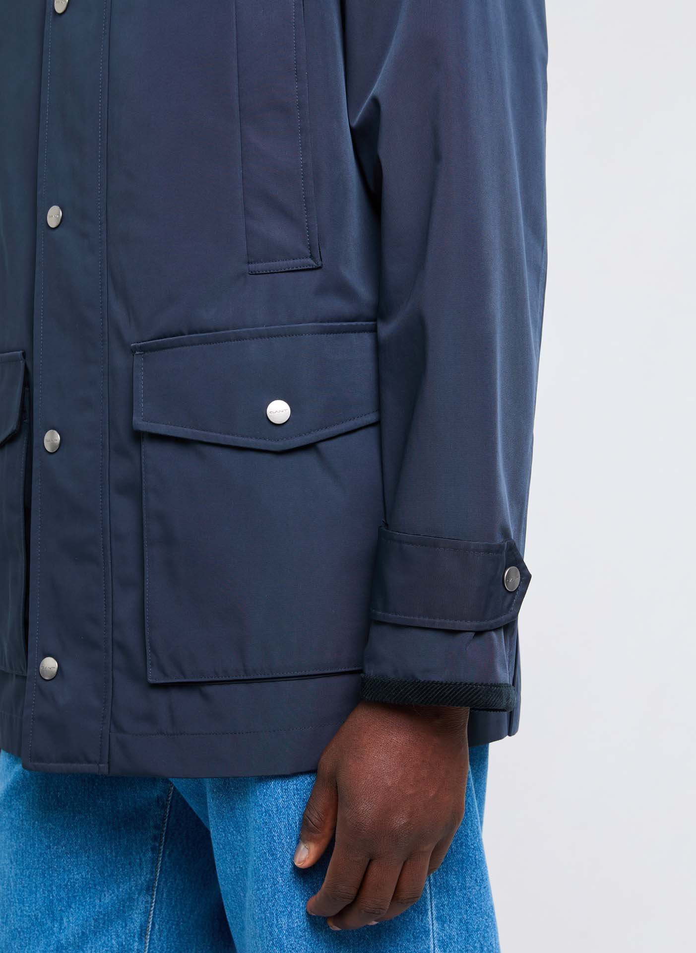 Parka mi-longue GANT Bleu