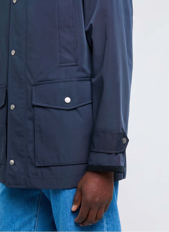 Mid-length jacket | Blue by GANT Mid-length jacket Blue