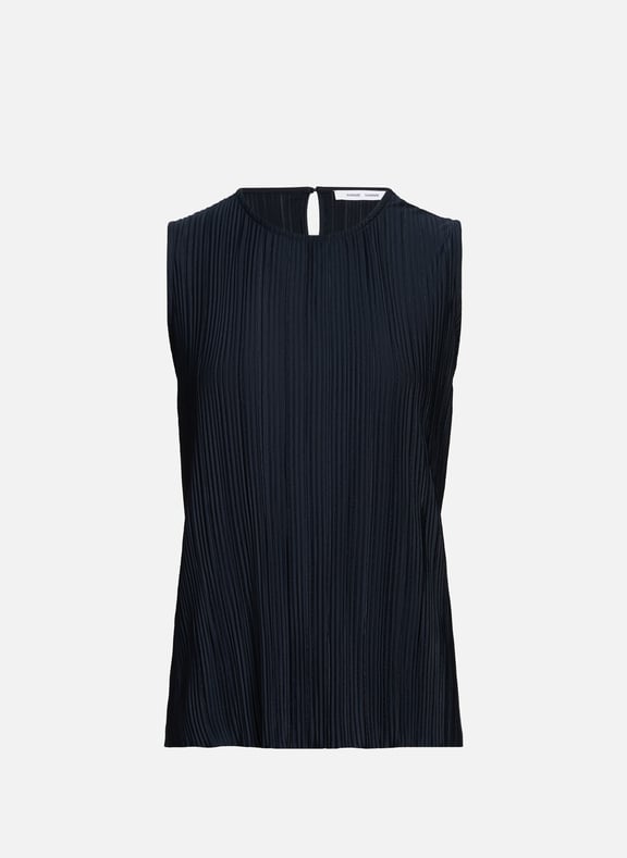 Pleated Top Sauma O-N Blue by SAMSOE SAMSOE SAMSOE SAMSOE Pleated Top Sauma O-N Blue