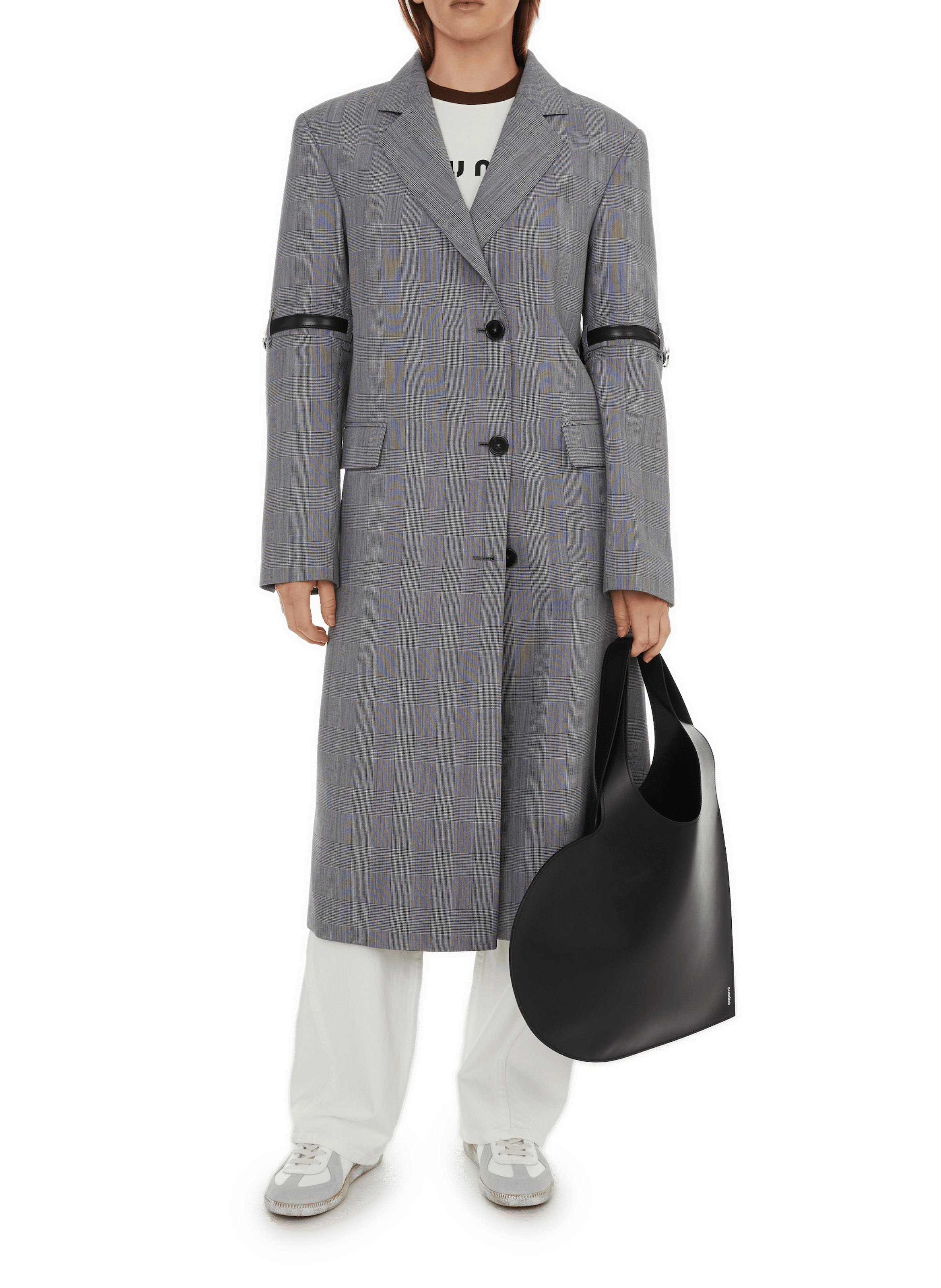 Heart Tote leather bag COPERNI Black