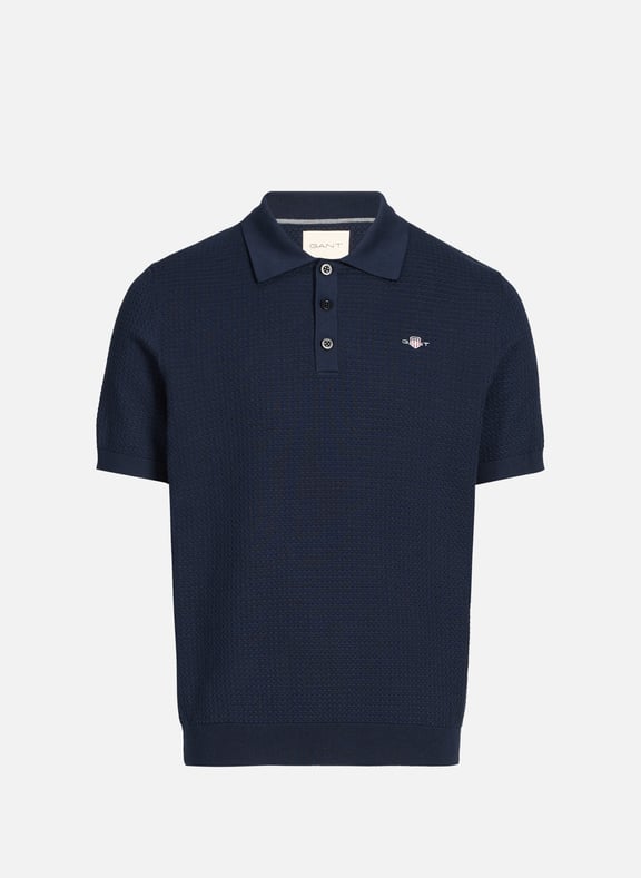 Textured cotton sweater GANT Textured cotton sweater GANT
