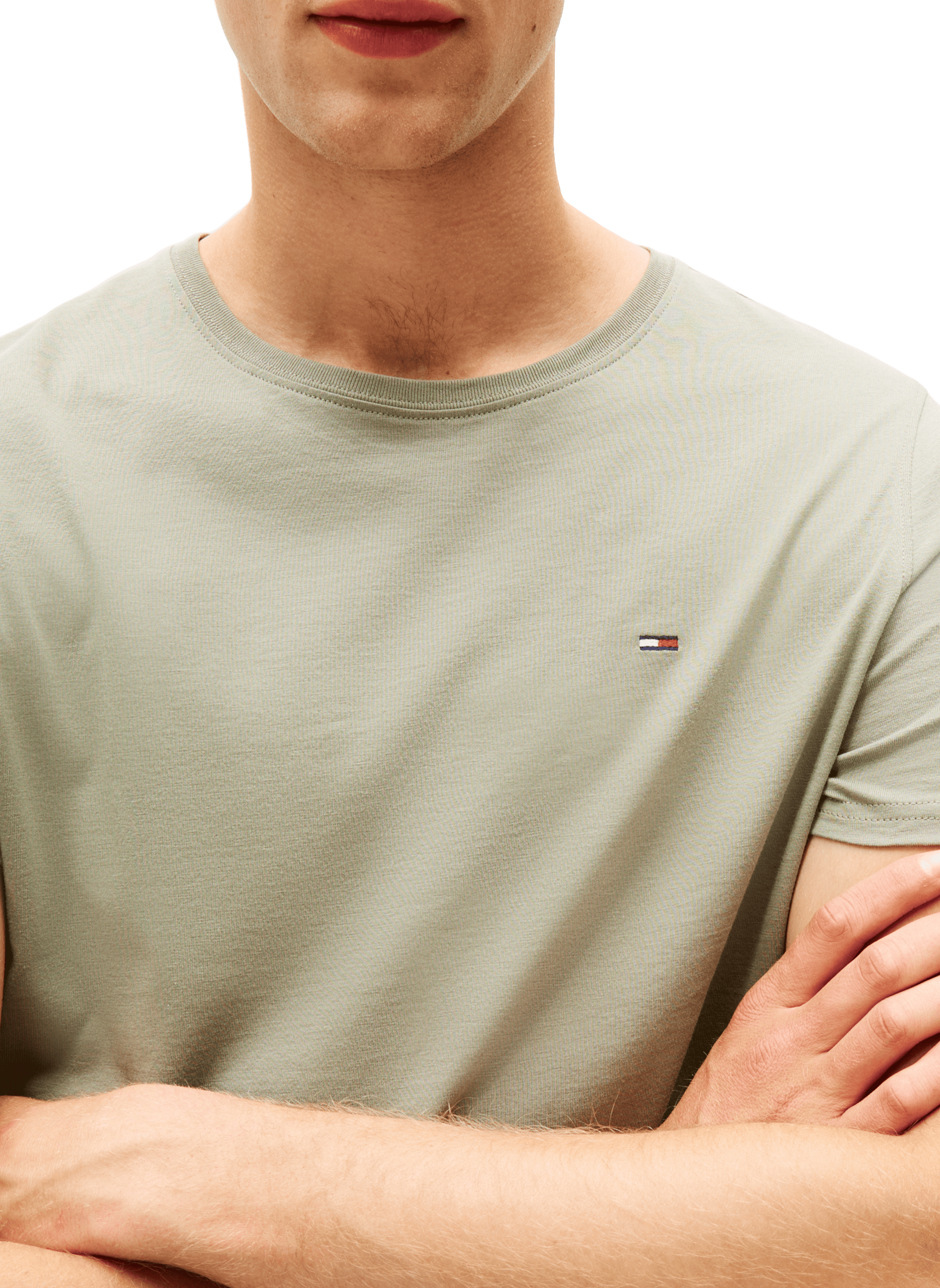 Classic Cotton T-Shirt TOMMY HILFIGER Khaki