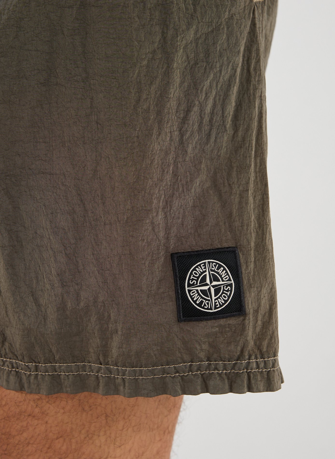 Fitted Bermuda Shorts STONE ISLAND Green