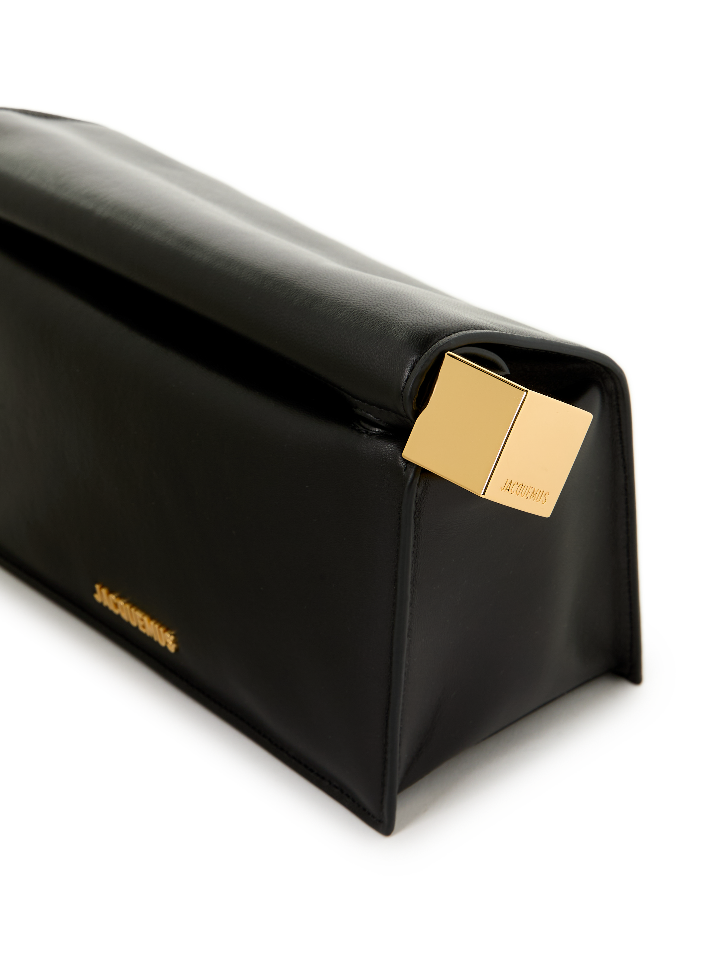 La Pochette Rond Carré clutch  JACQUEMUS Black