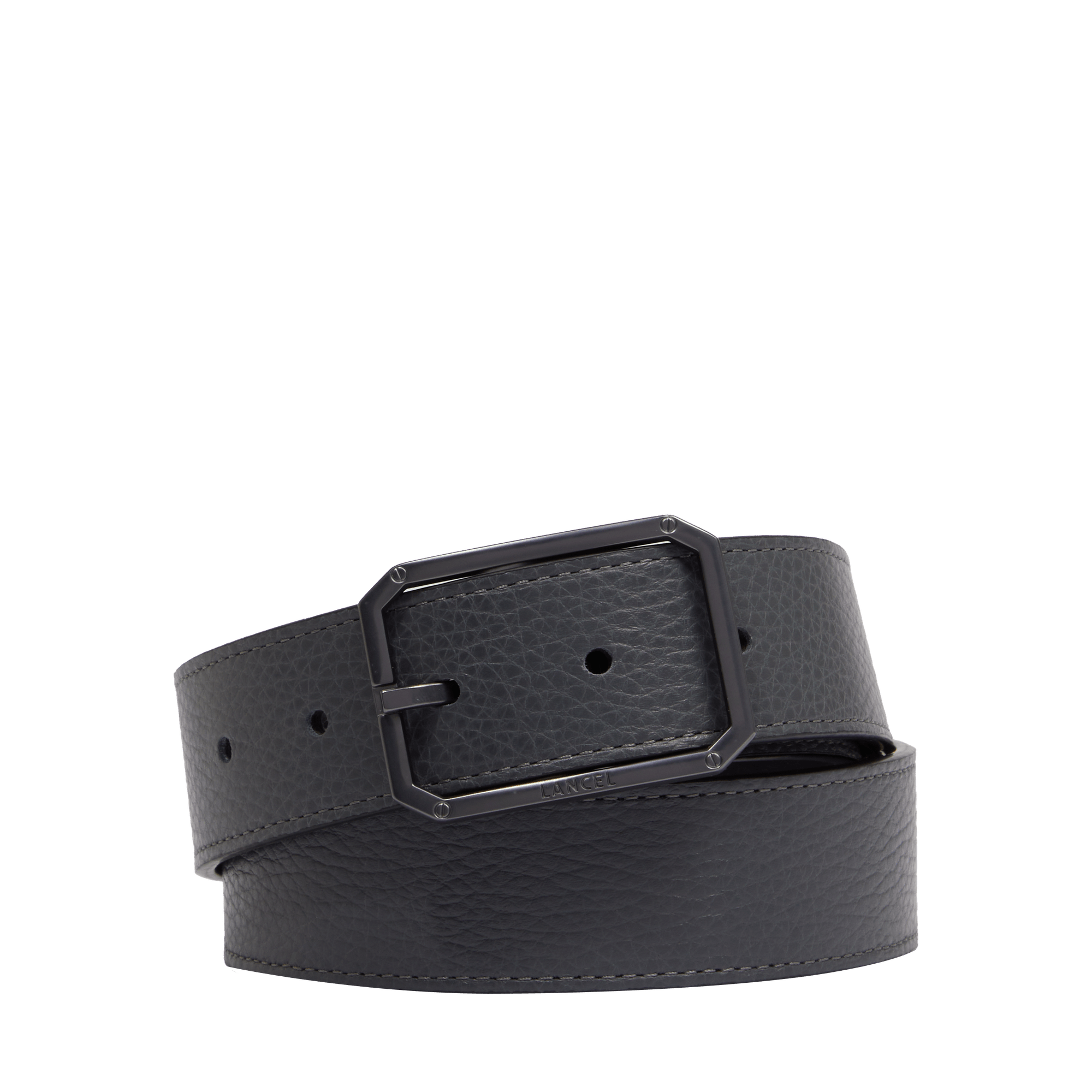 Ceinture 30mm réversible gabriel en cuir LANCEL Noir