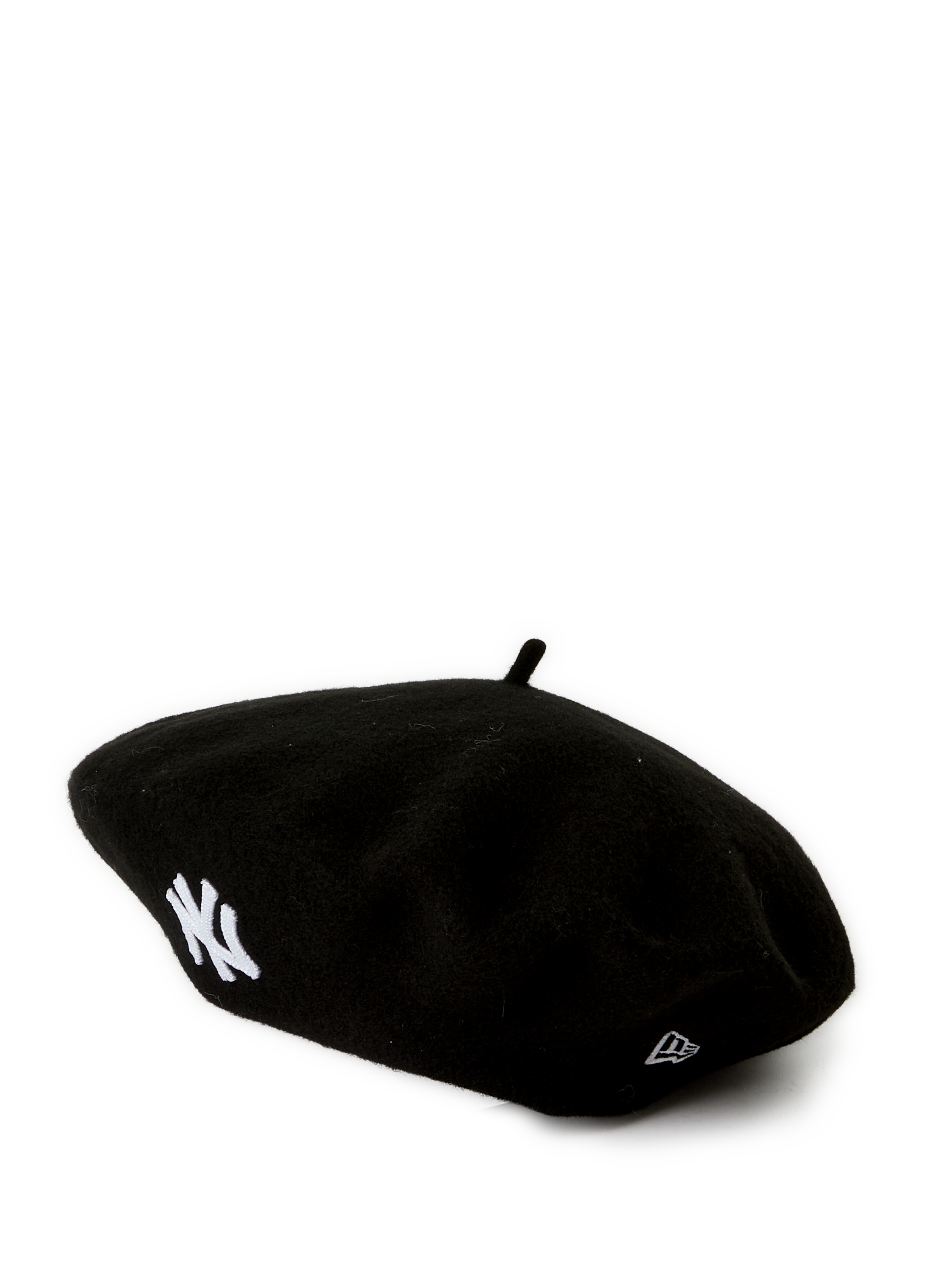 NEW ERA Beret en laine mélangée Noir