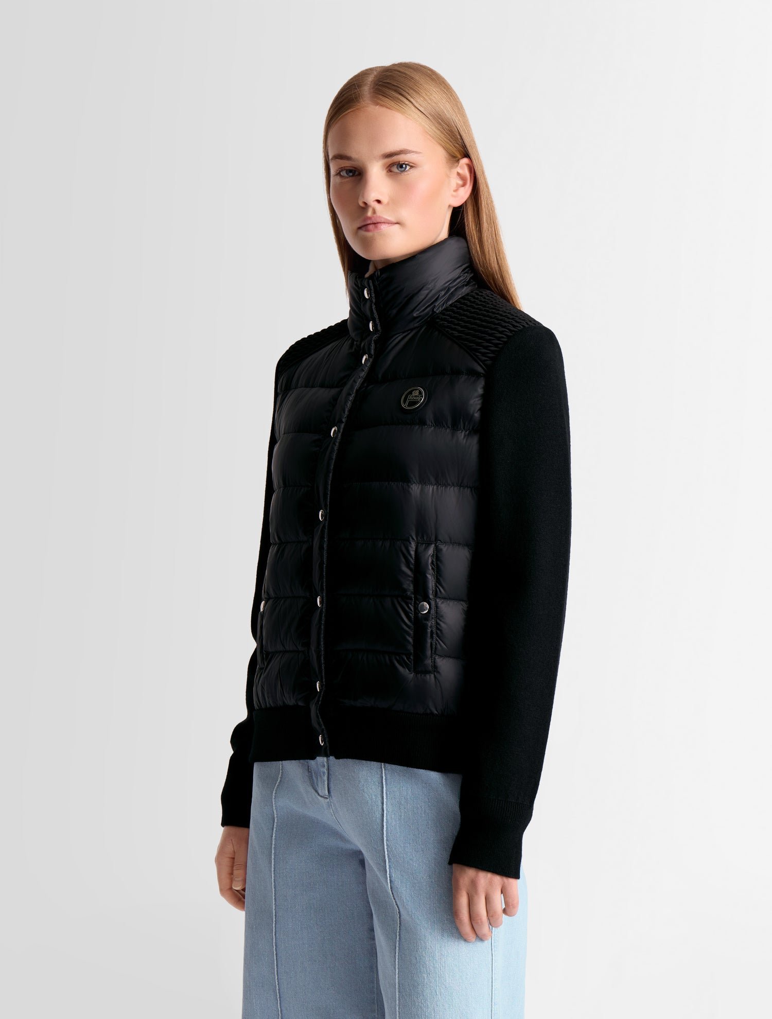 Doudoune acarim col montant coupe ajustée FUSALP Noir