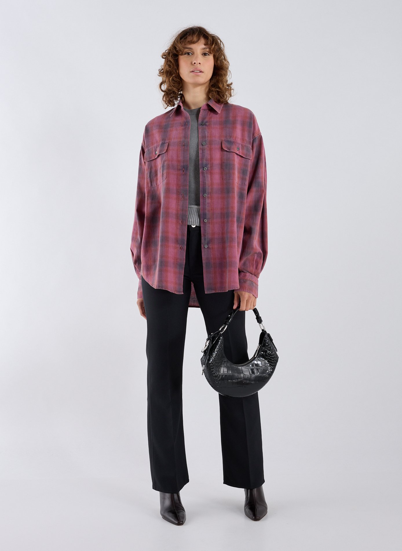 Classic checkered cotton shirt OUR LEGACY Multicolour