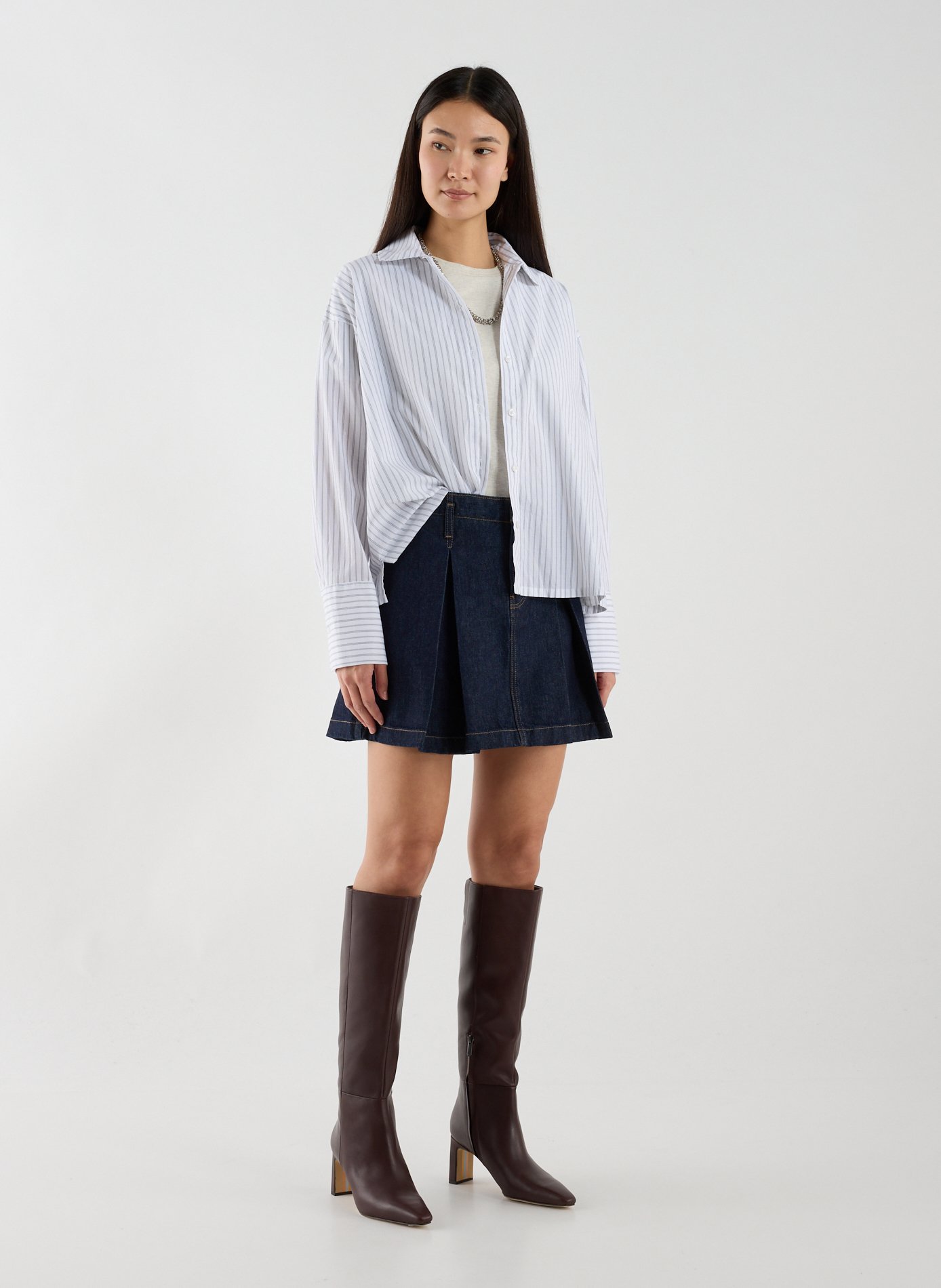 Chemise oversize en Poplin CALVIN KLEIN Beige