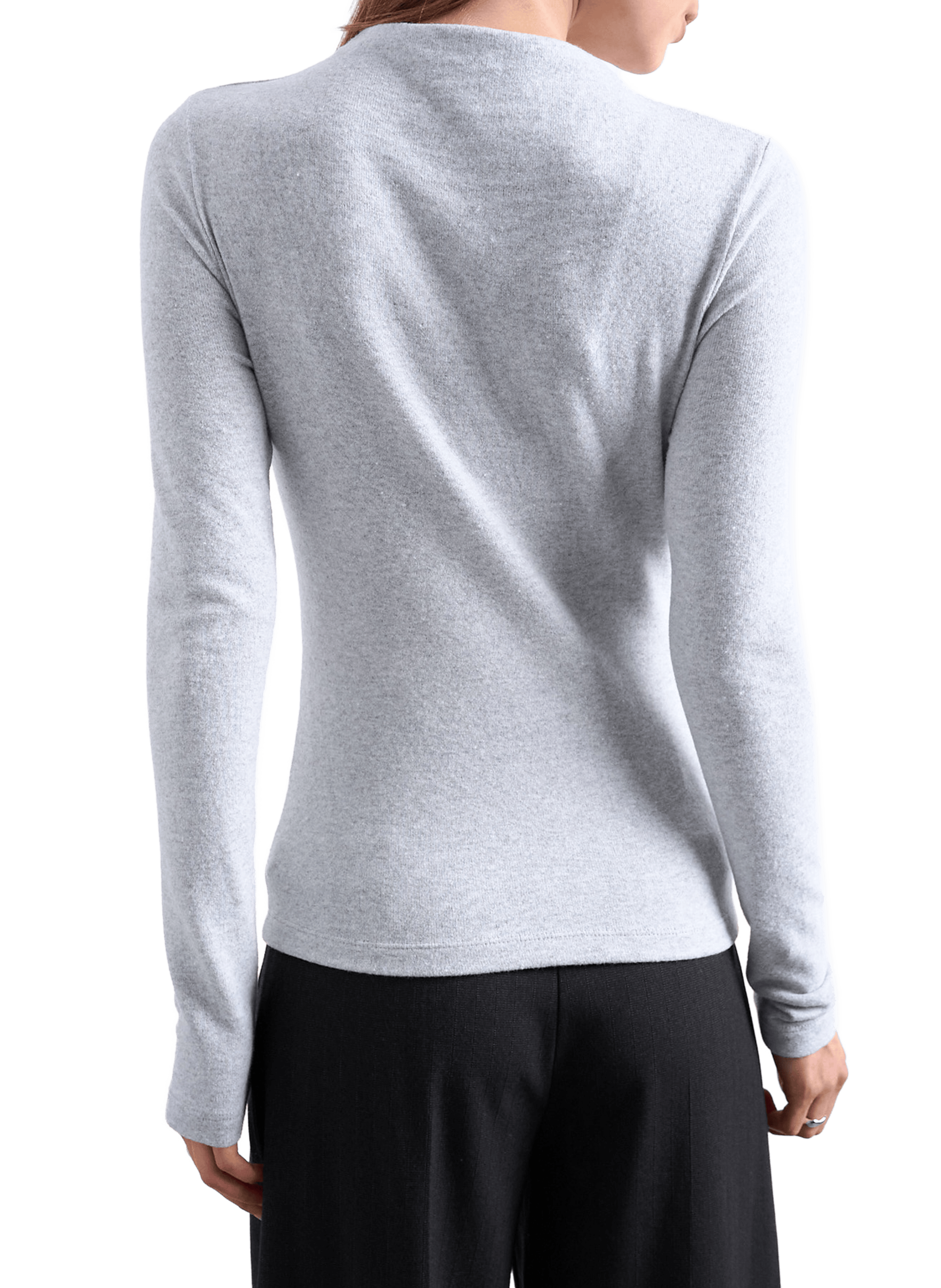 Cotton-blend cardigan TOPSHOP Grey