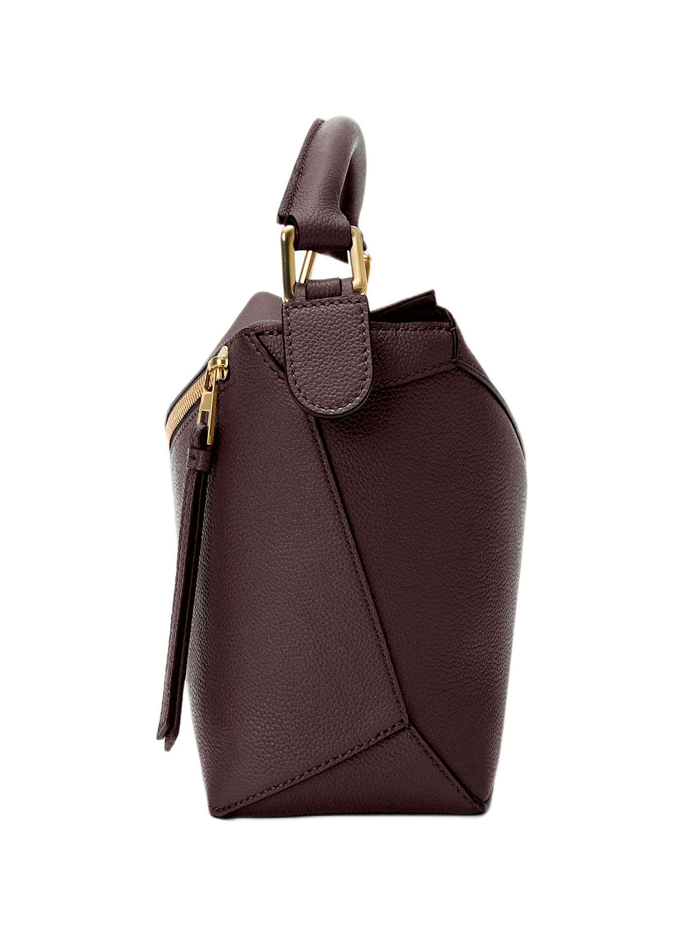 Small Puzzle Edge bag in grained calf leather LOEWE Brown