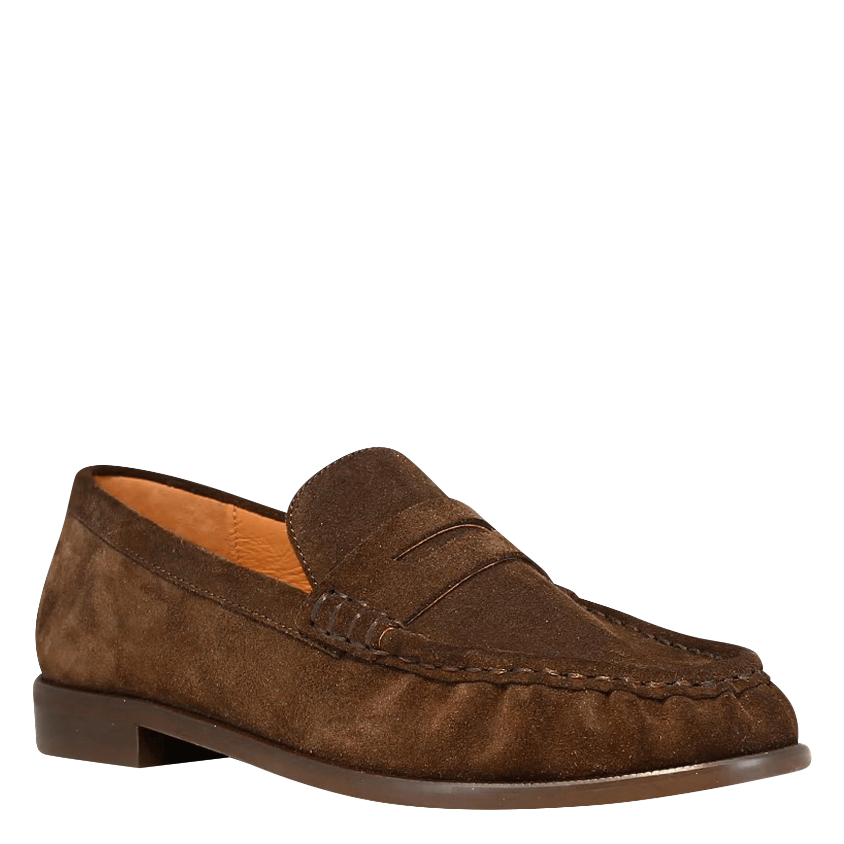 Mocassins en cuir velours Delice JONAK Marron