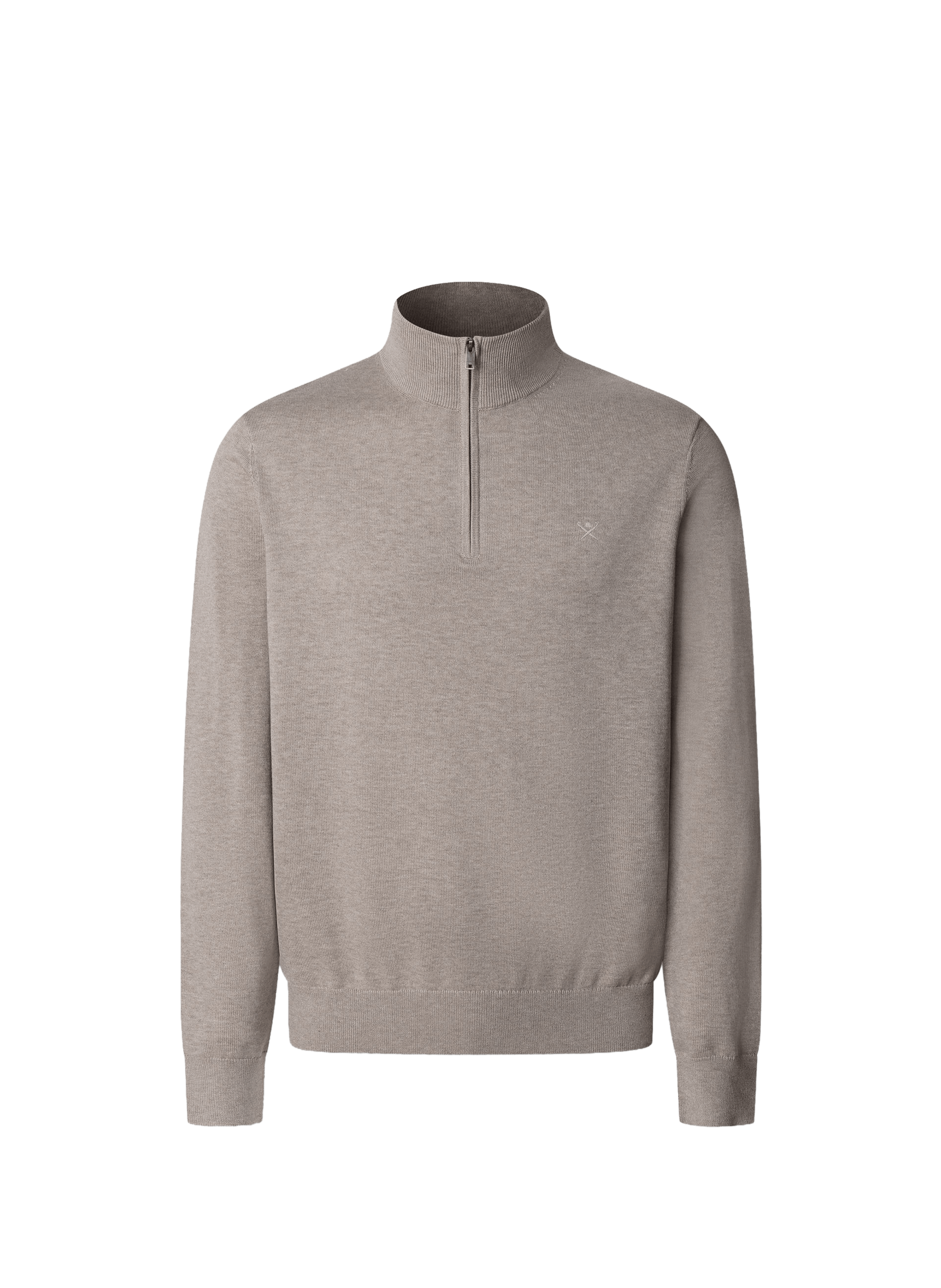 Cotton jumper HACKETT Beige