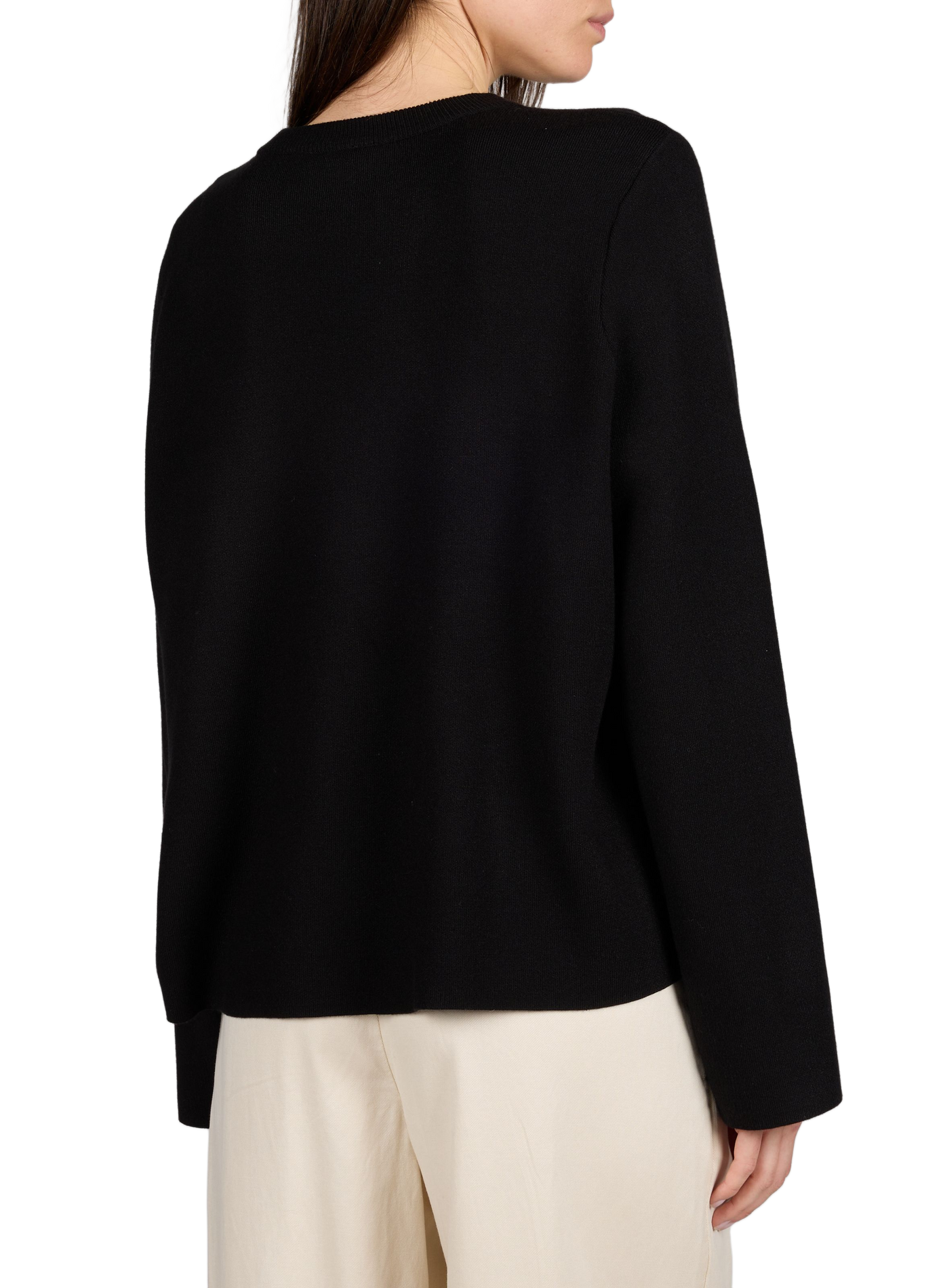 Pull col rond OBJECT Noir