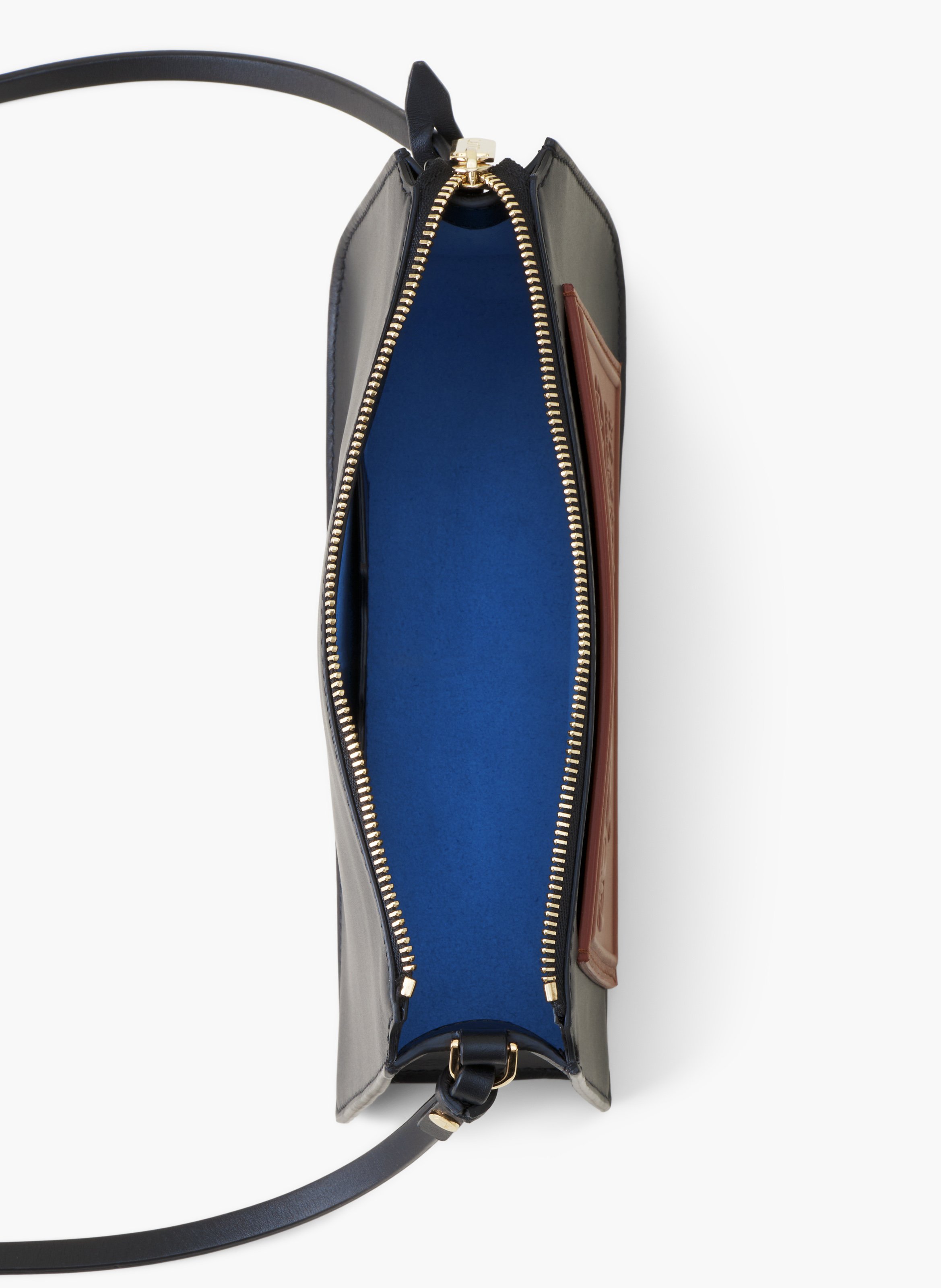 Compagnon pochette en cuir LANVIN Noir