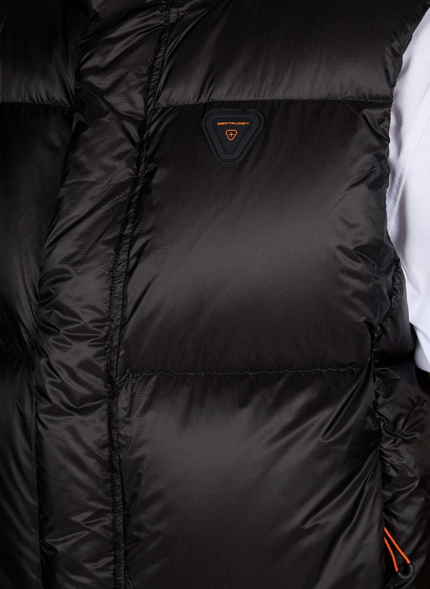 Quilted sleeveless vest Cesar GERTRUDE ET GASTON Black