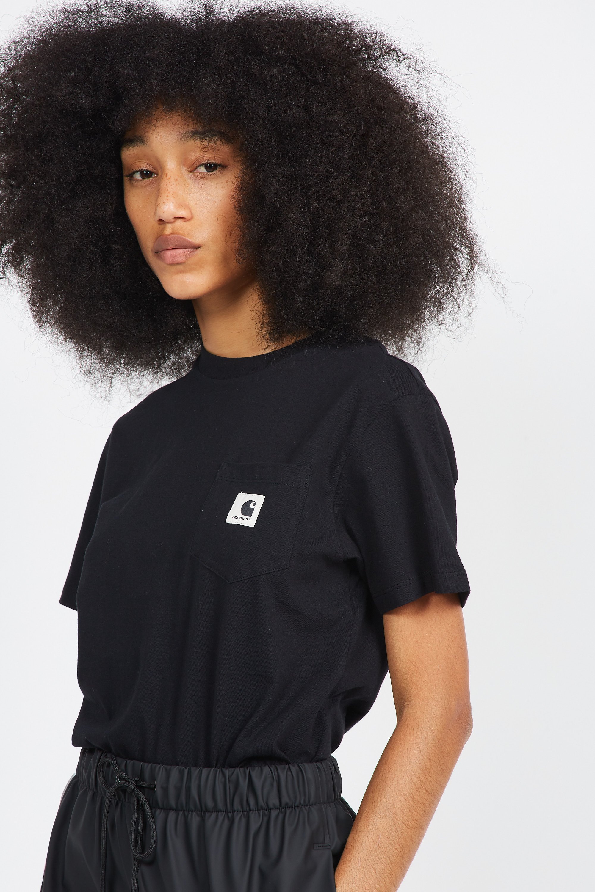 T-shirt w' s/s pocket t-shirt CARHARTT WIP Noir