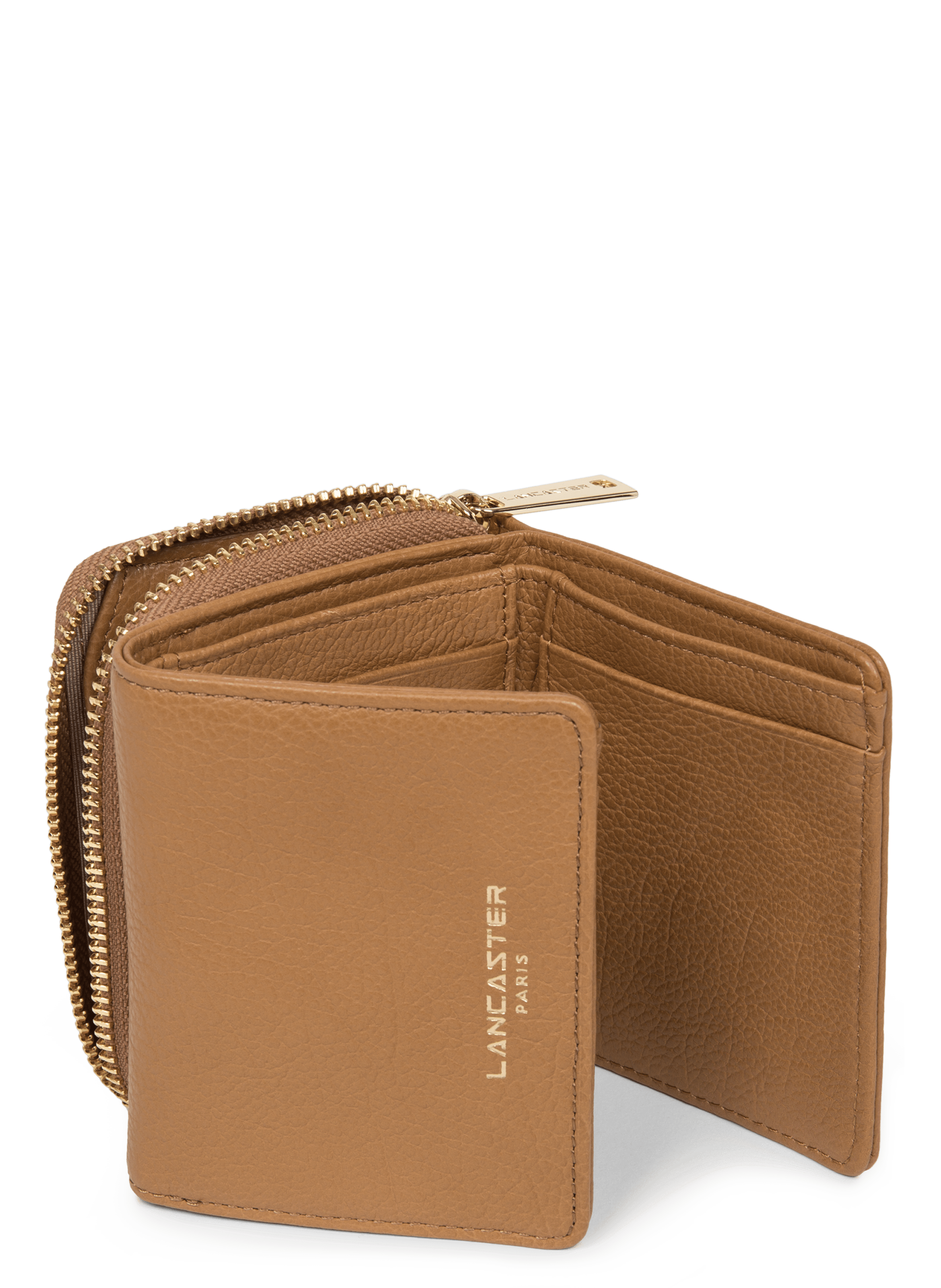 Mini back to back wallet - dune LANCASTER Brown