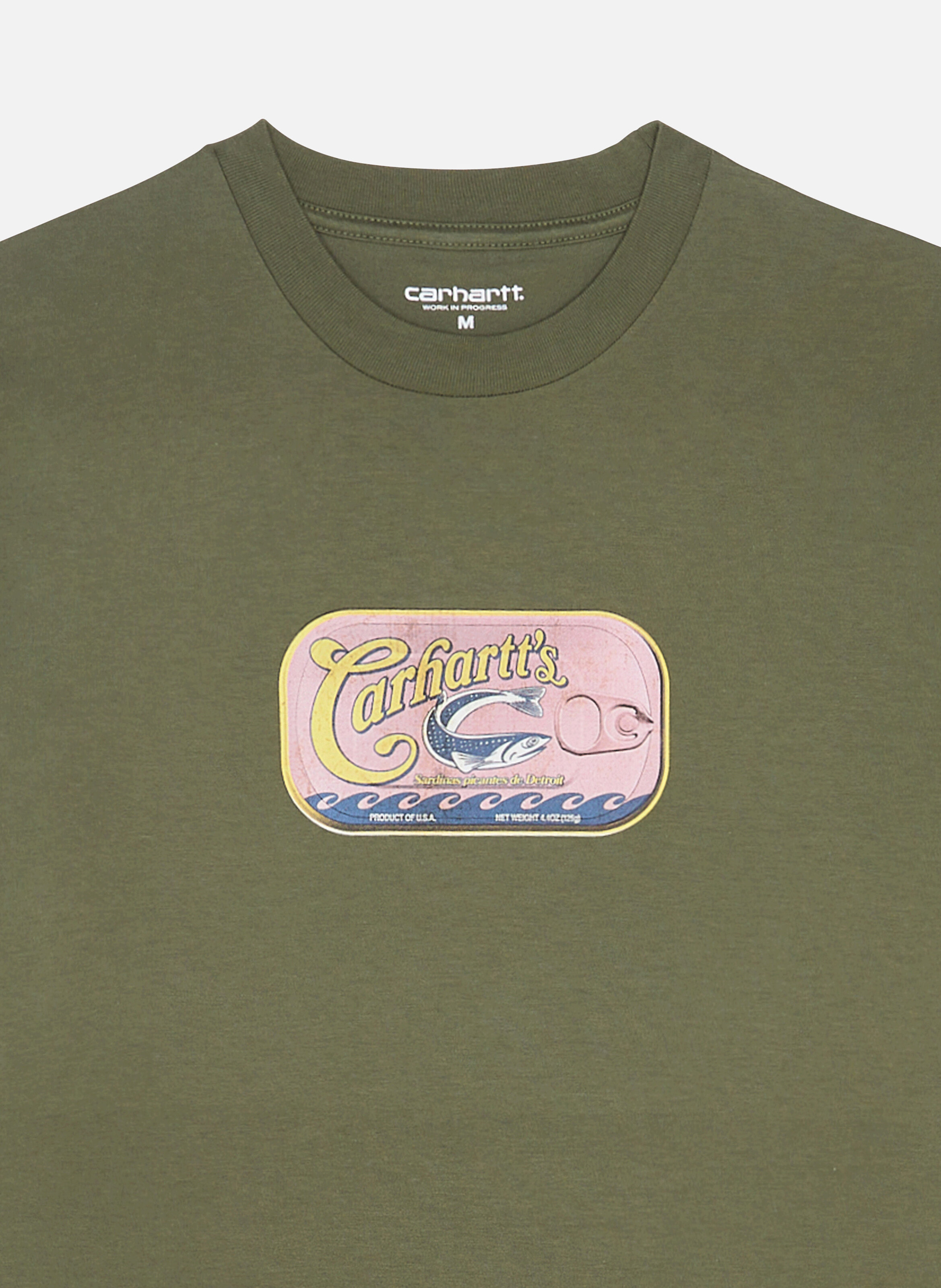 T-shirt s/s sardinas t-shirt CARHARTT WIP Vert