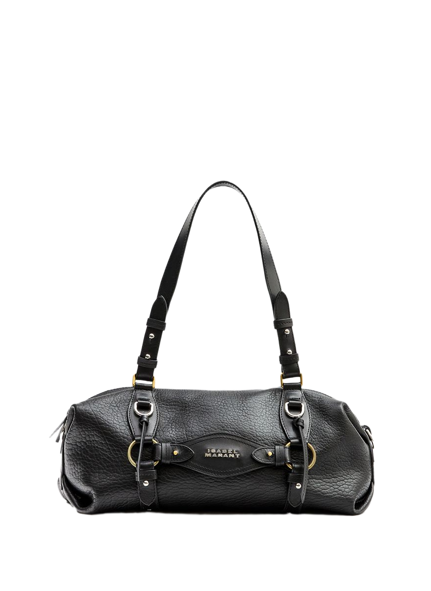Bowlingtas Tilpa Mini in bubble leer ISABEL MARANT Zwart