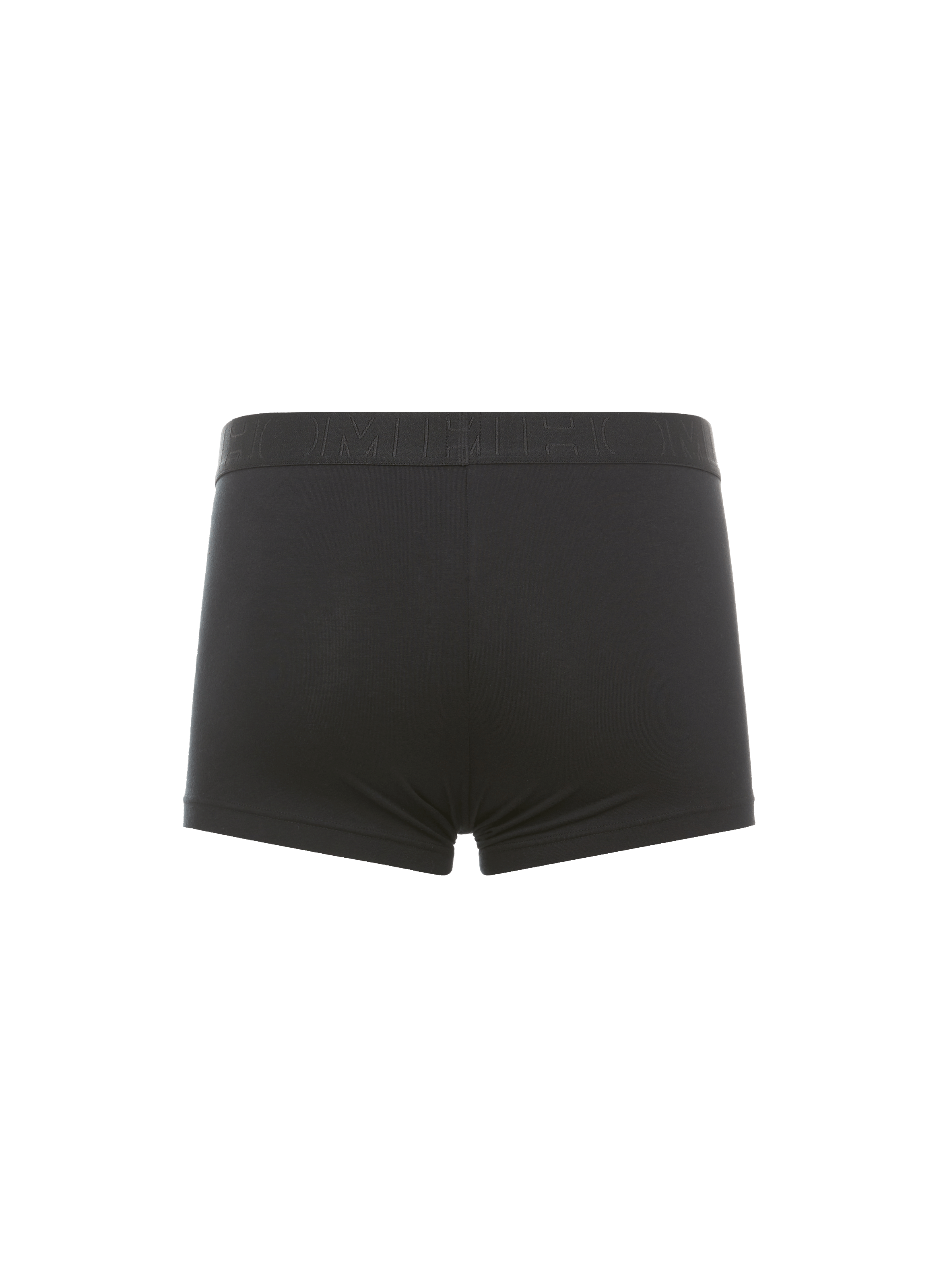 Lot de 3 boxers en coton extensible HOM Noir