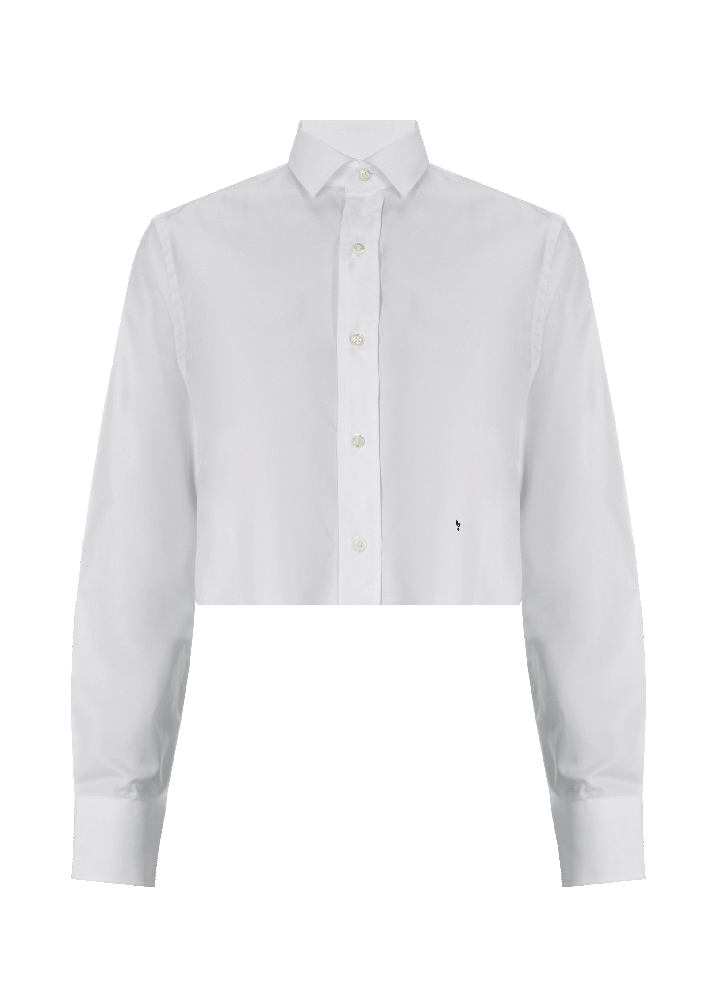 Chemise courte en coton