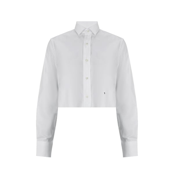 Chemise courte en coton